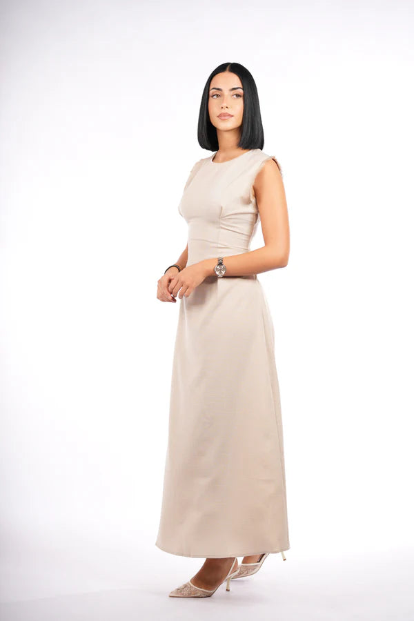 vienna corset & kimono - beige