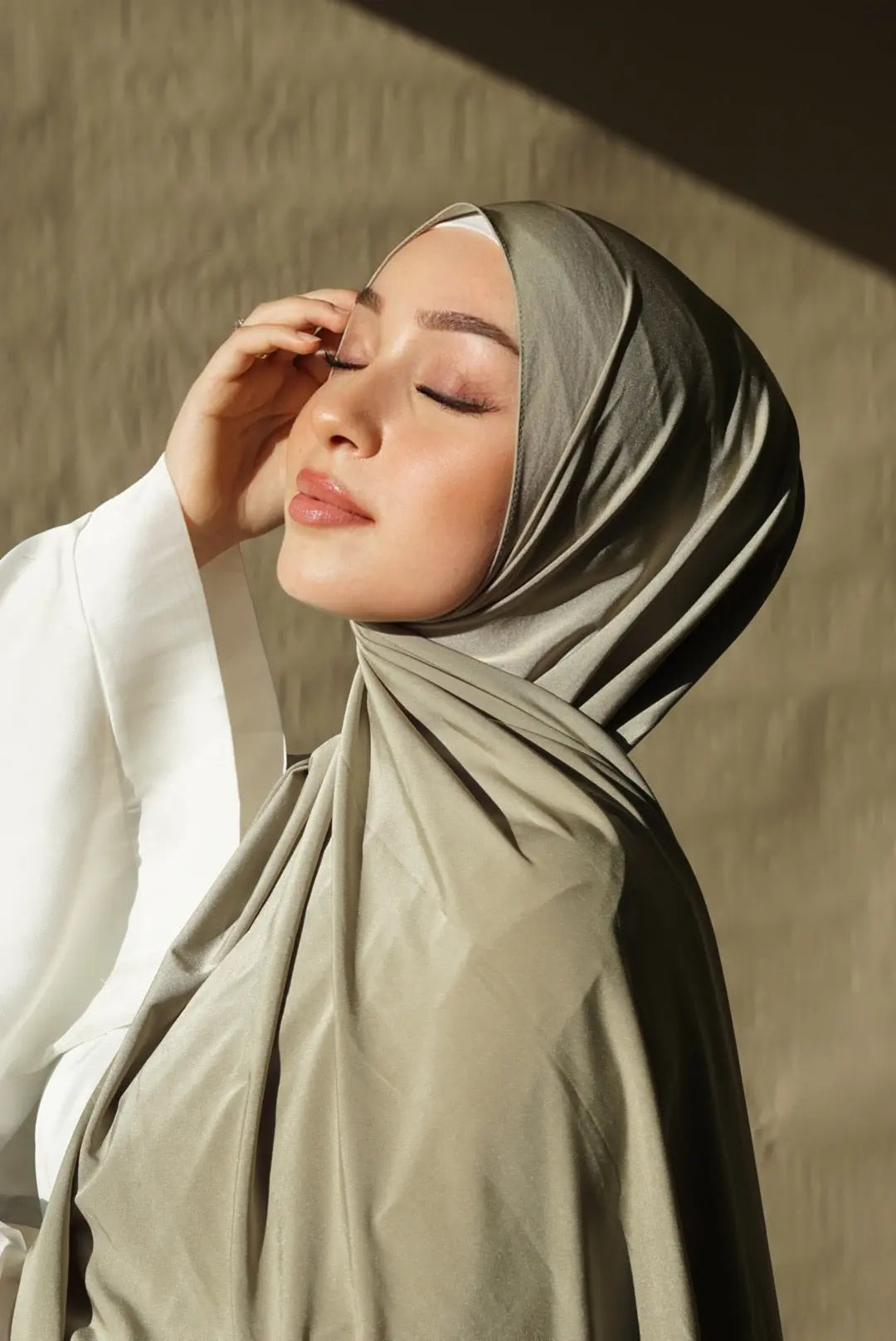 Satin Premium Jersey - pistachio Losyana.Shop