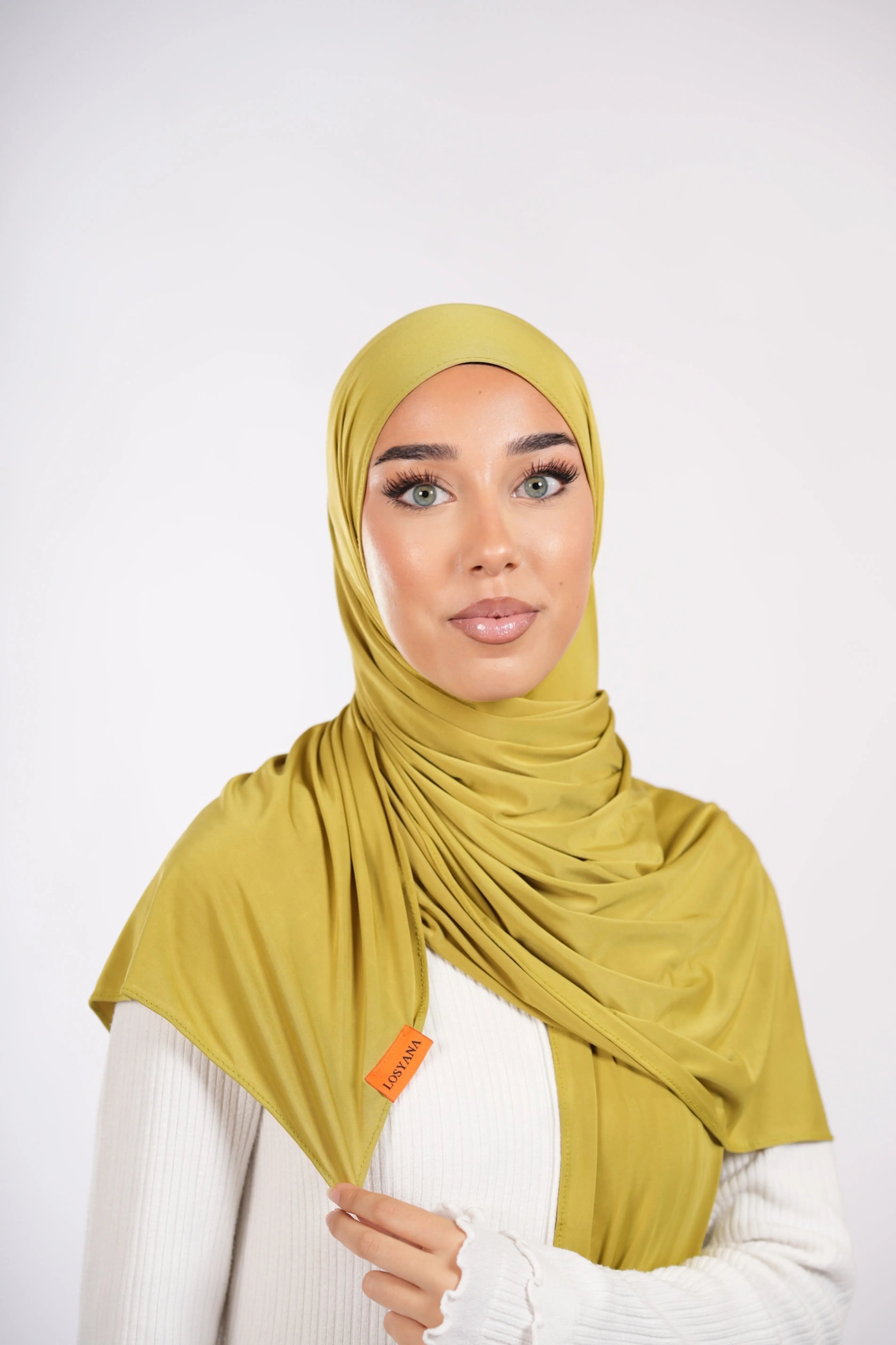 Liquid Jersey - Poison green Losyana.Shop