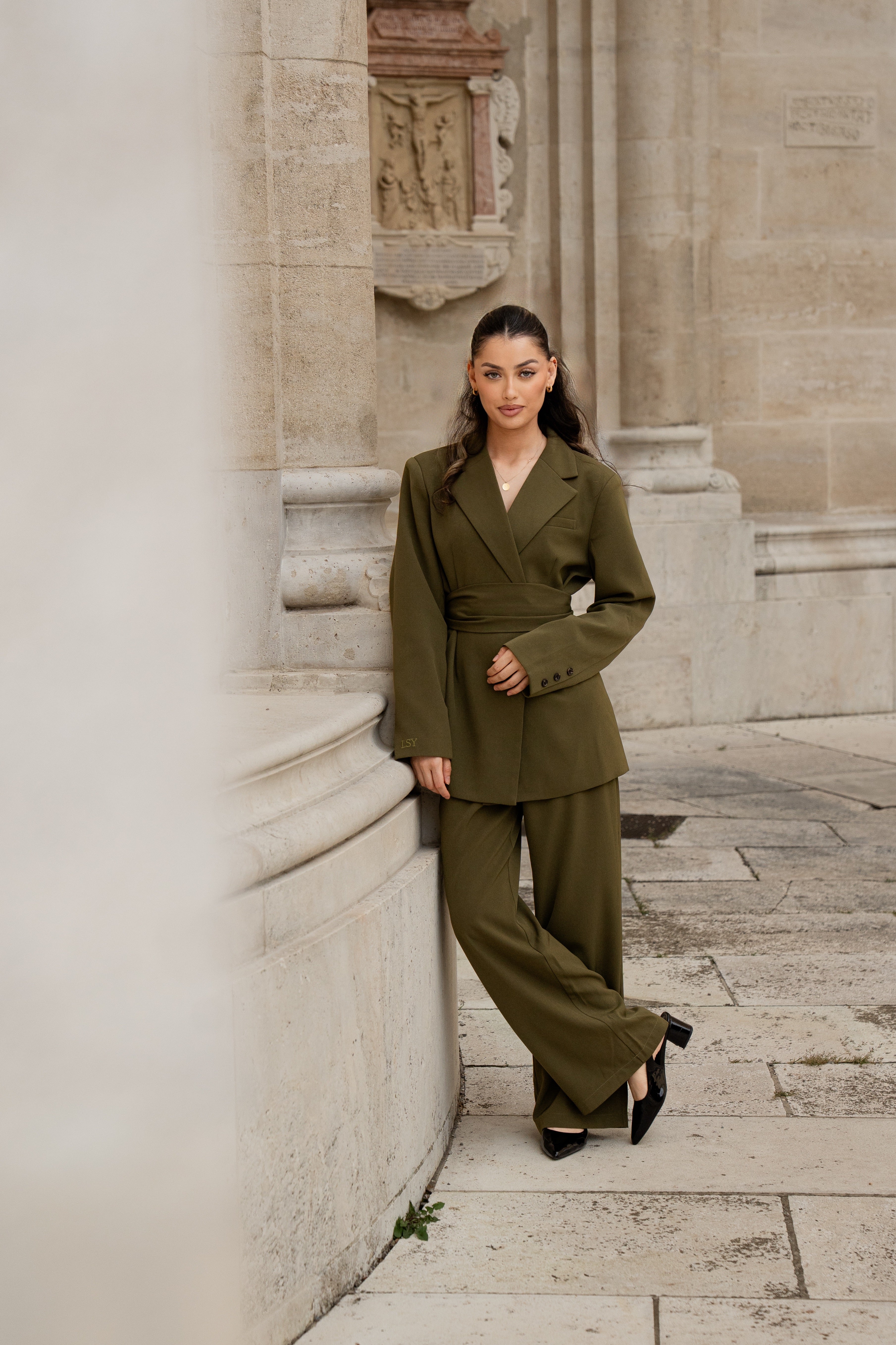 the noble pants - olive