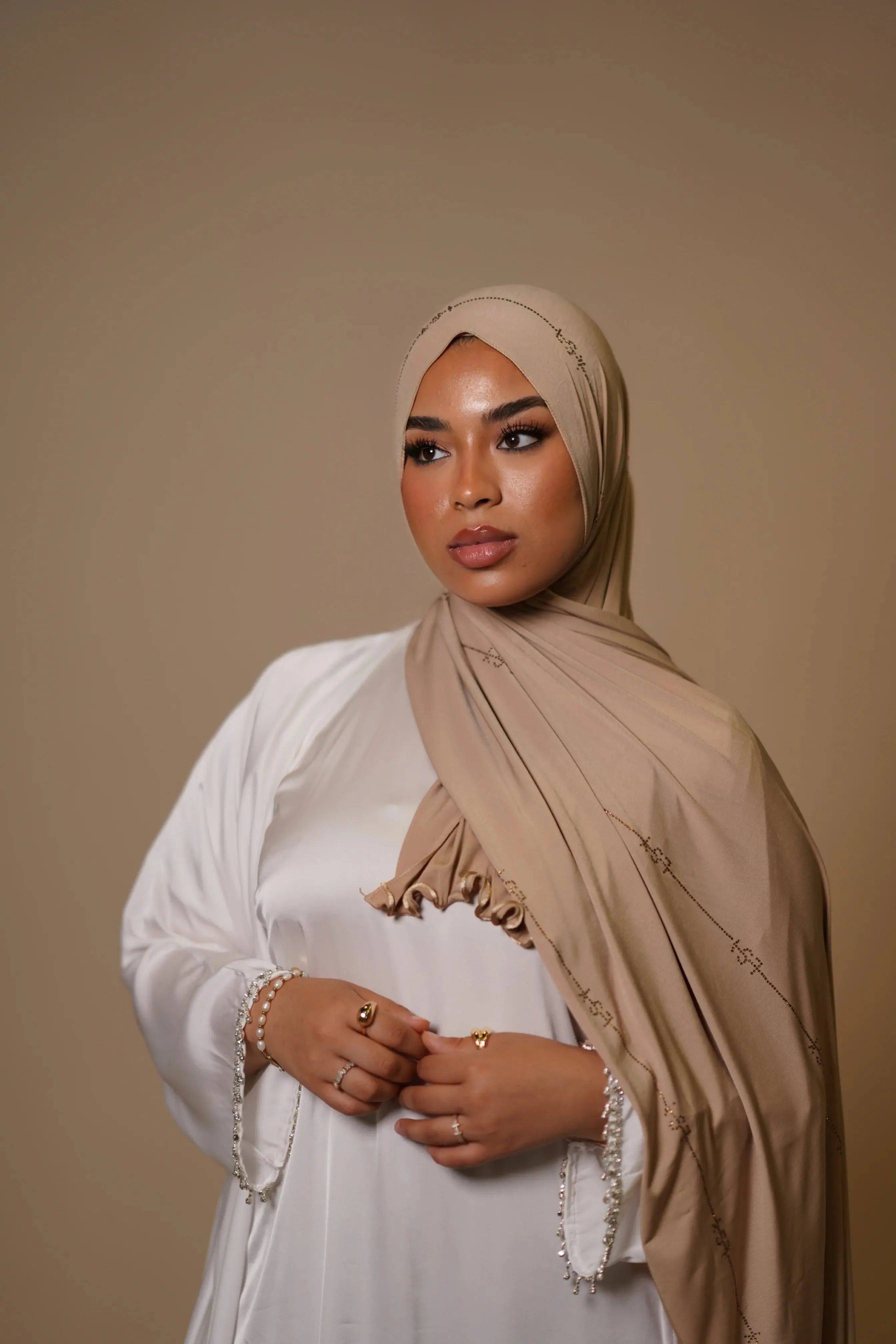 LSY Diamond Premium Jersey - Golden beige Losyana