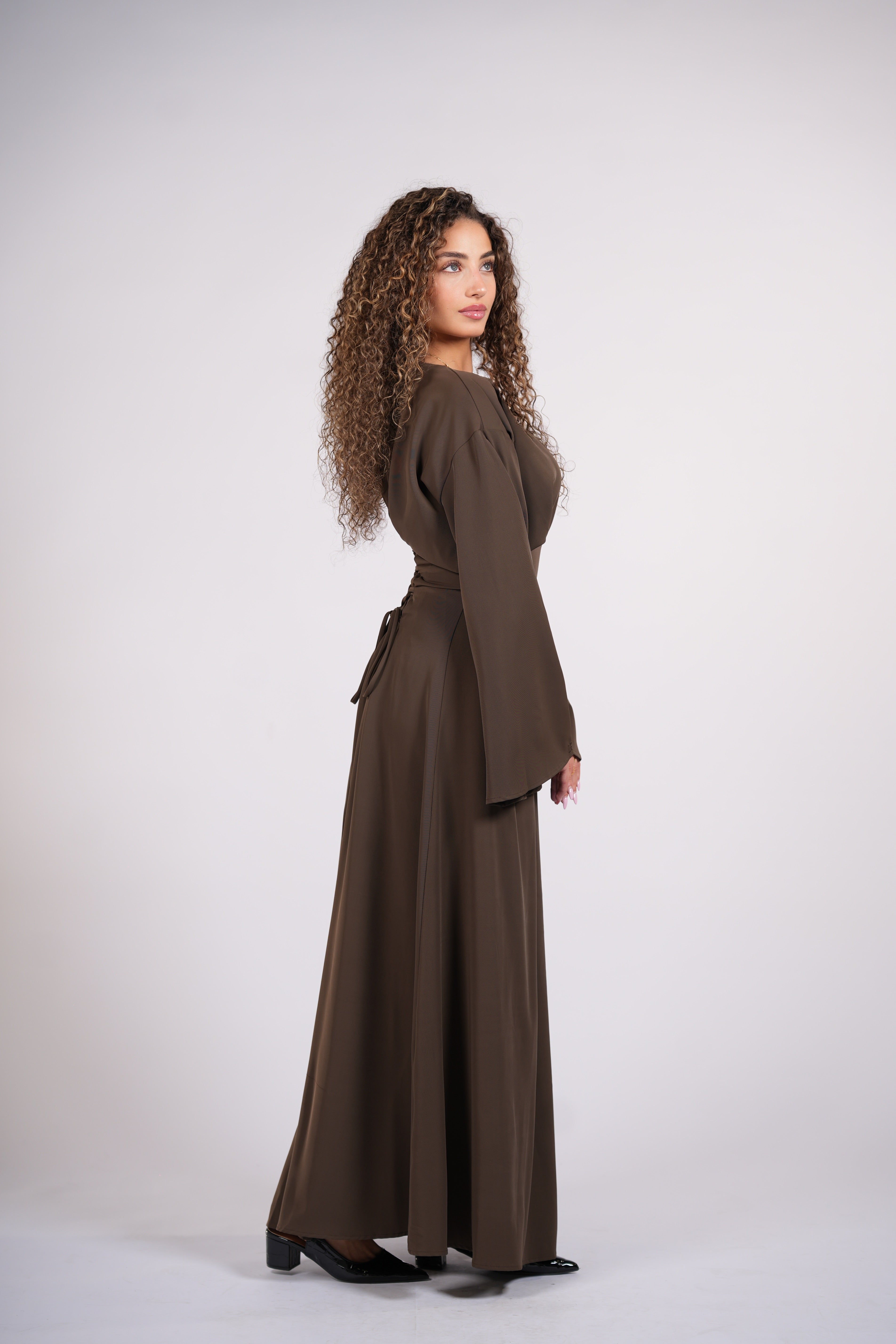 the corset dress - espresso