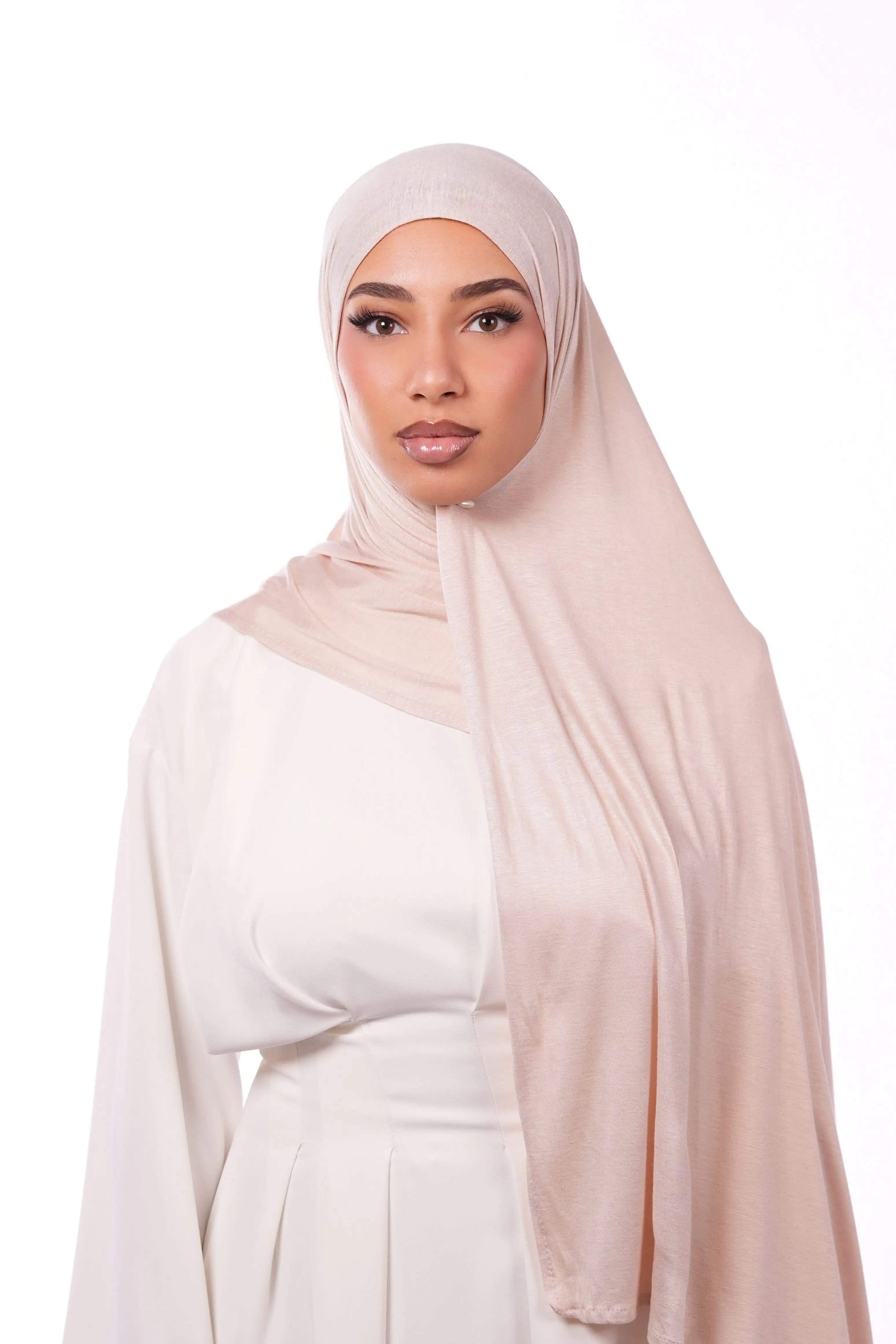 Bamboo Jersey - light beige - Losyana.Shop