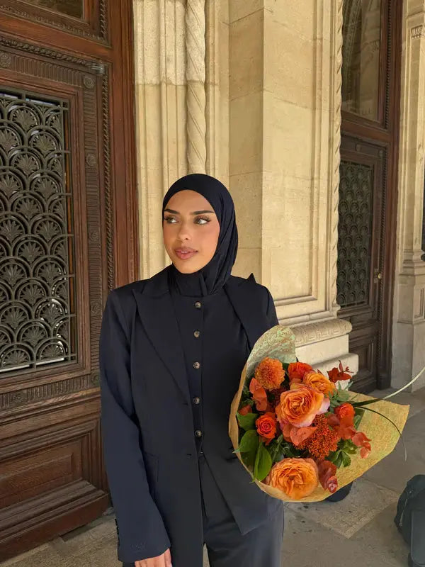 Liquid Jersey - Navy - Losyana.nl