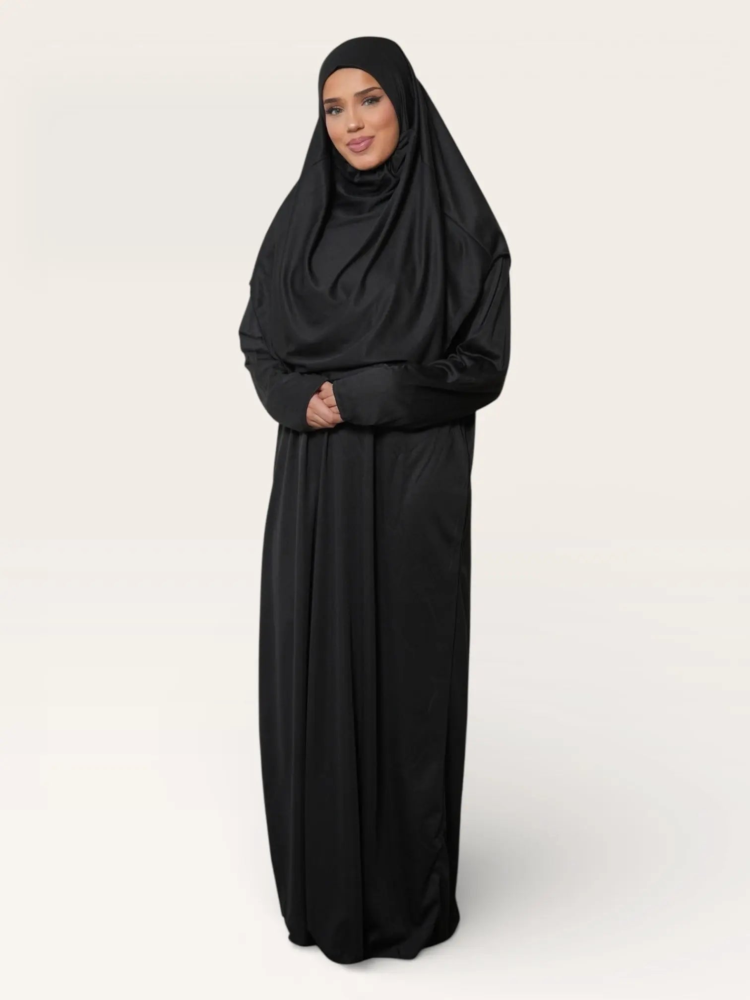 prayer dress jersey - black