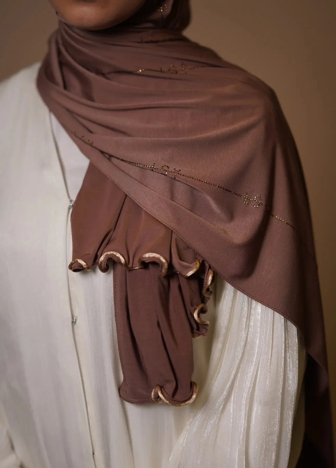 LSY Diamond Premium Jersey - dark brown Losyana