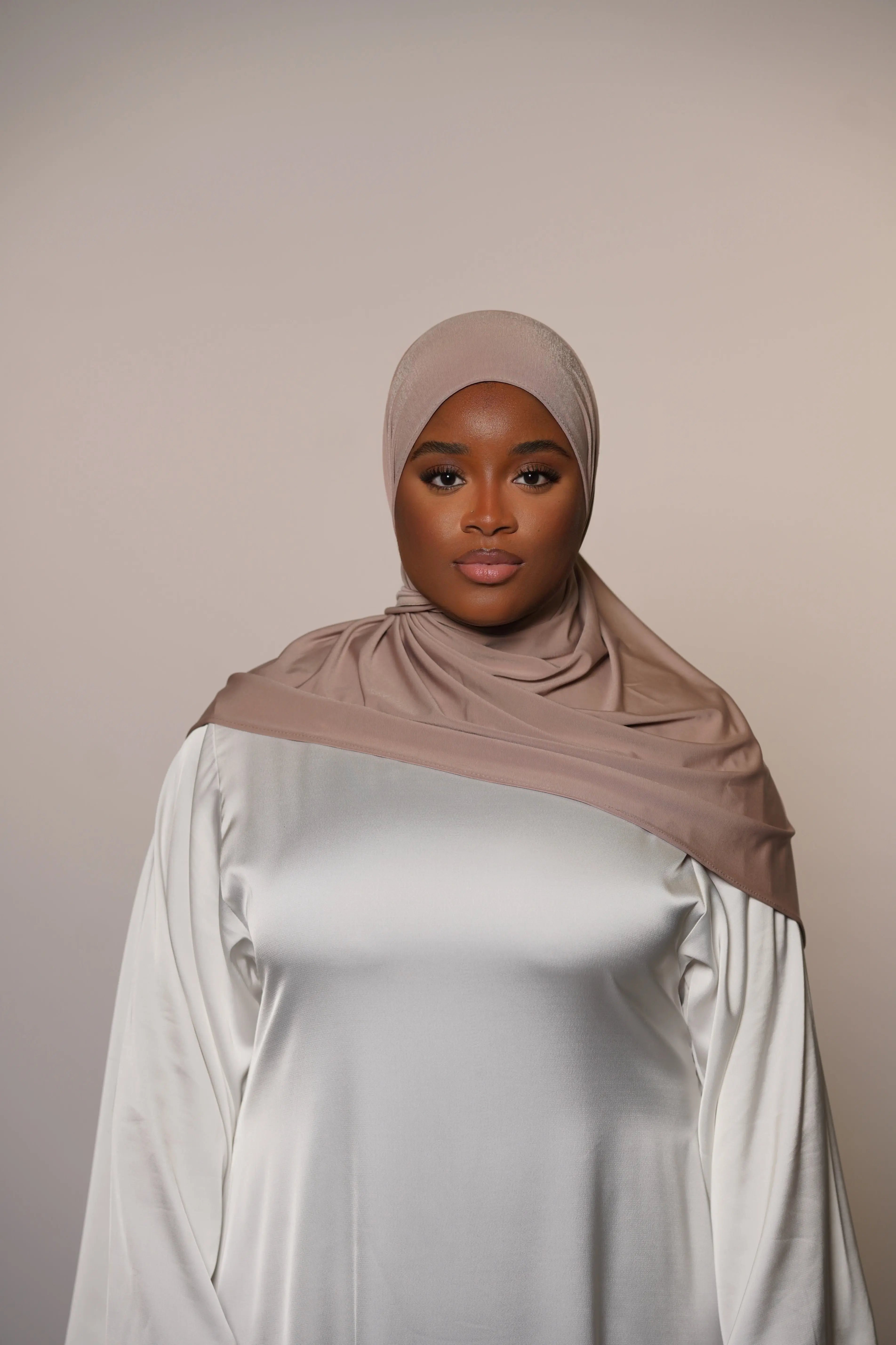 Satin Premium Jersey - nude Losyana.Shop