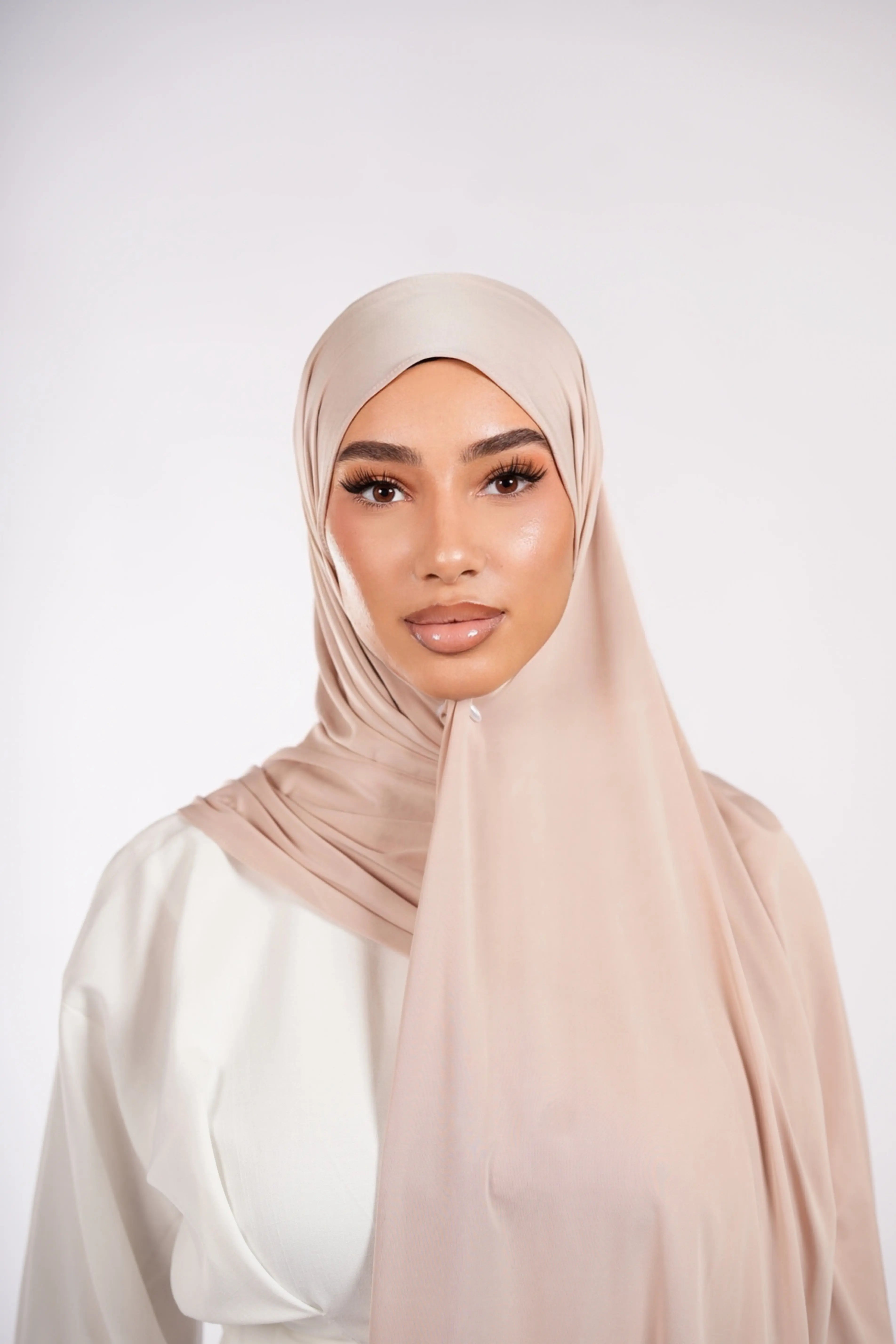 Liquid Jersey - Light beige Losyana.Shop