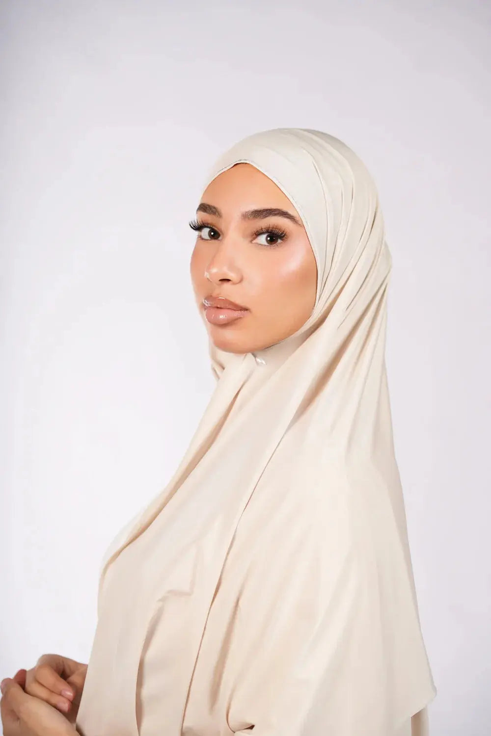 Liquid Jersey - Ivory Losyana.Shop