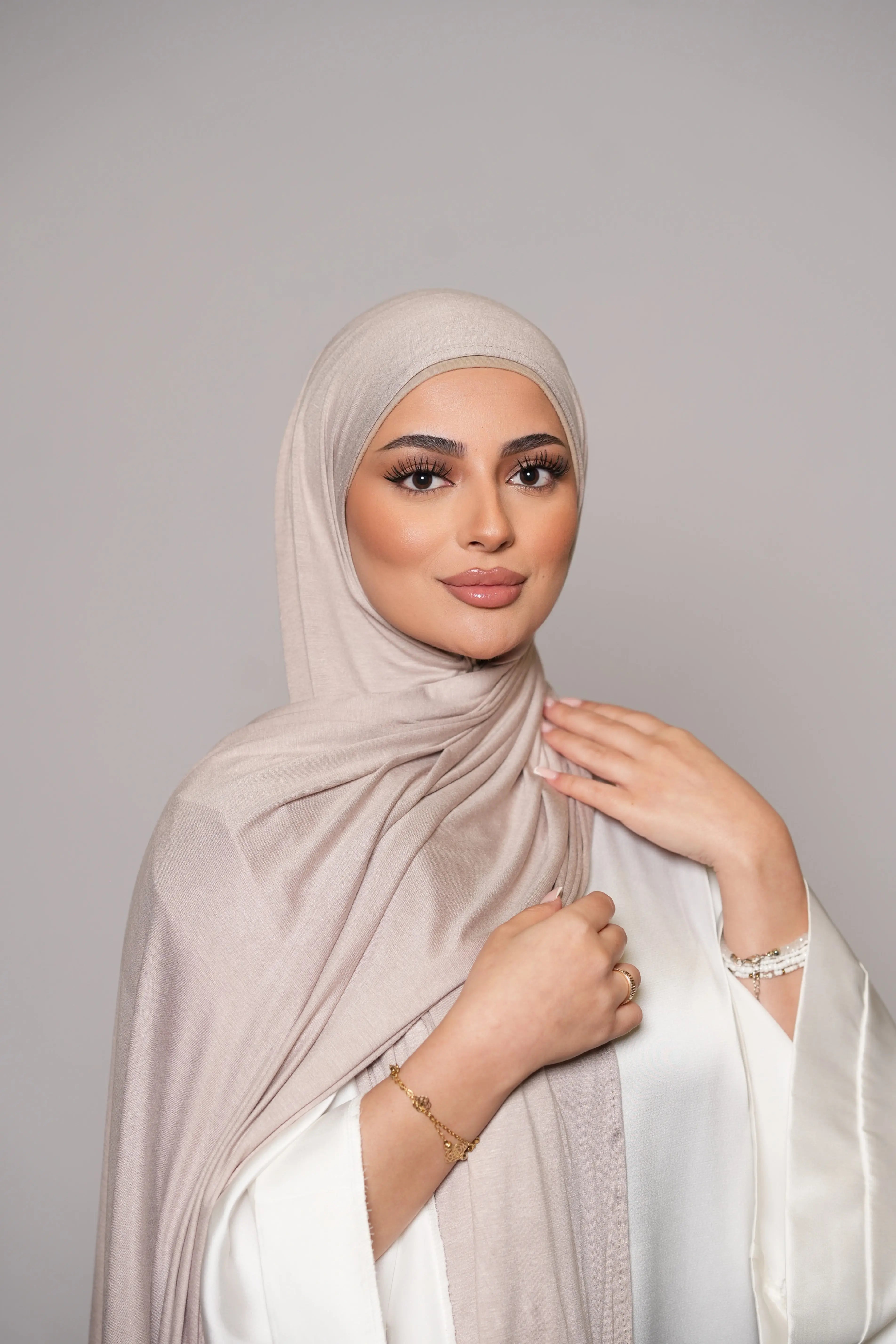 Premium Bamboo Jersey - mink Losyana.Shop