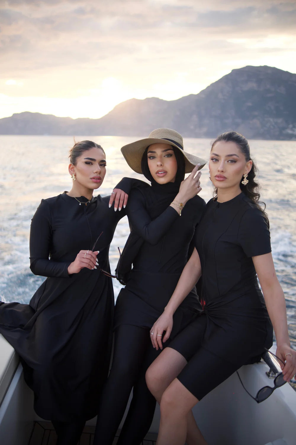 LUNA MARINA SET - BLACK