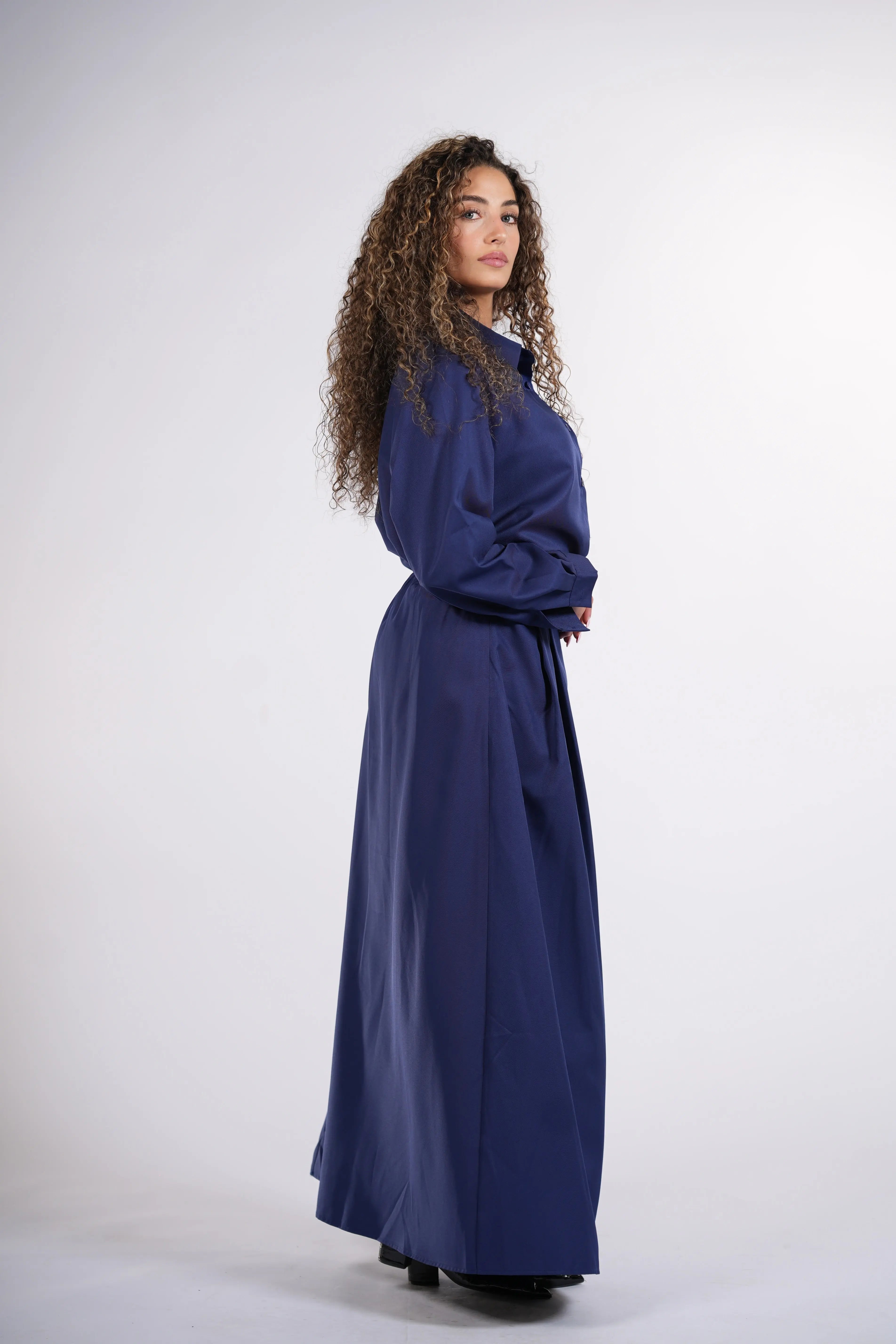 timeless blouse - navy Losyana.Shop