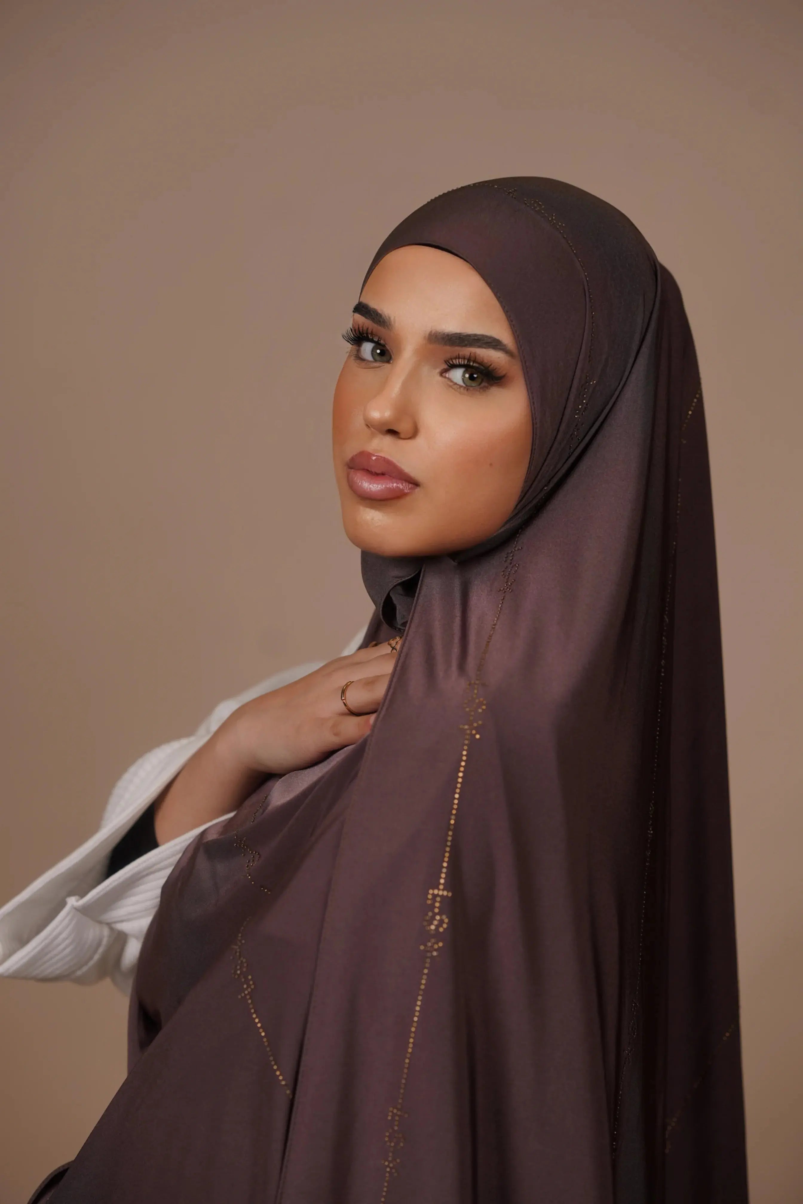 LSY Satin Premium Jersey - Coffee Losyana
