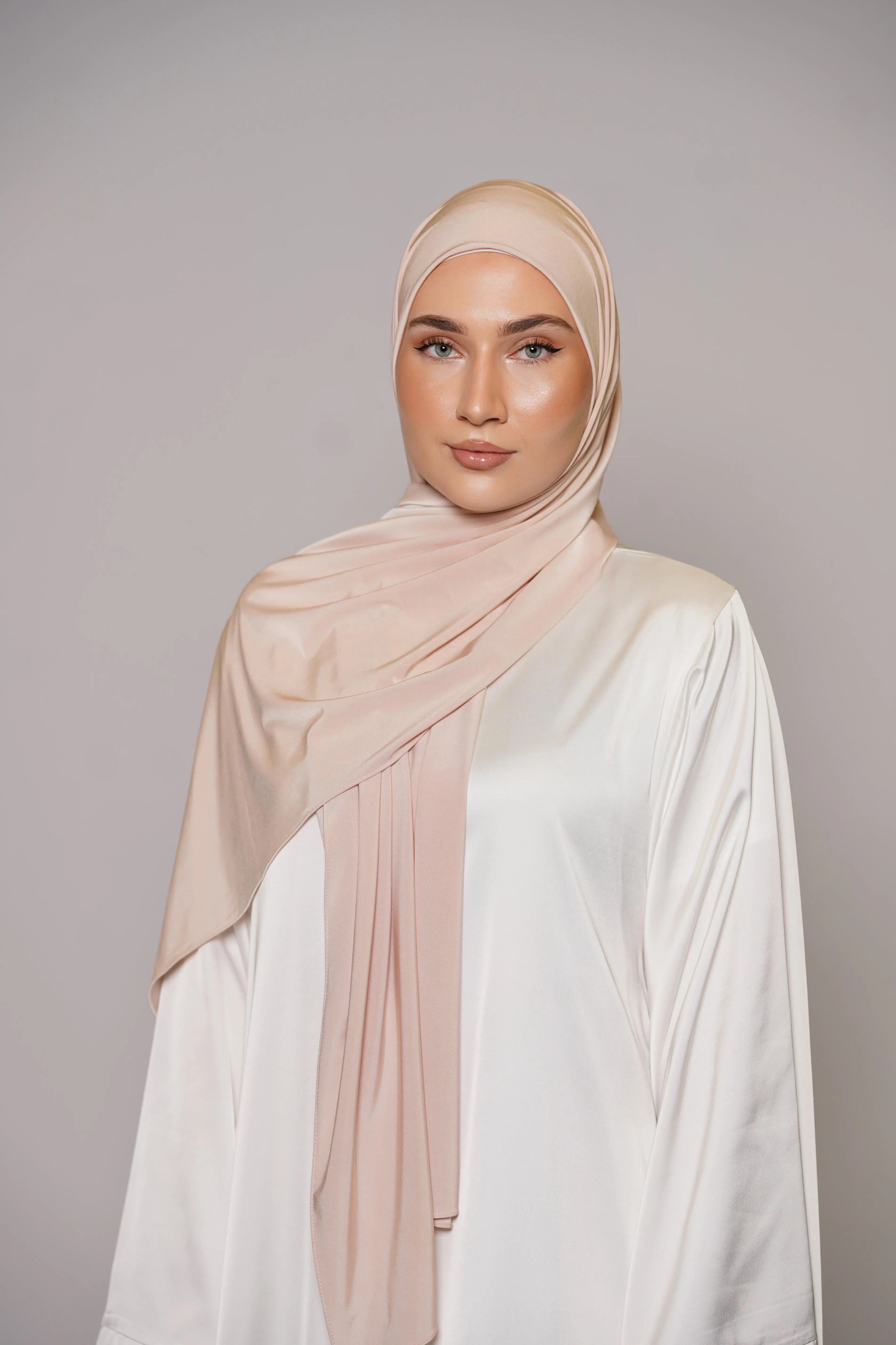 Satin Premium Jersey -rose beige Losyana.Shop