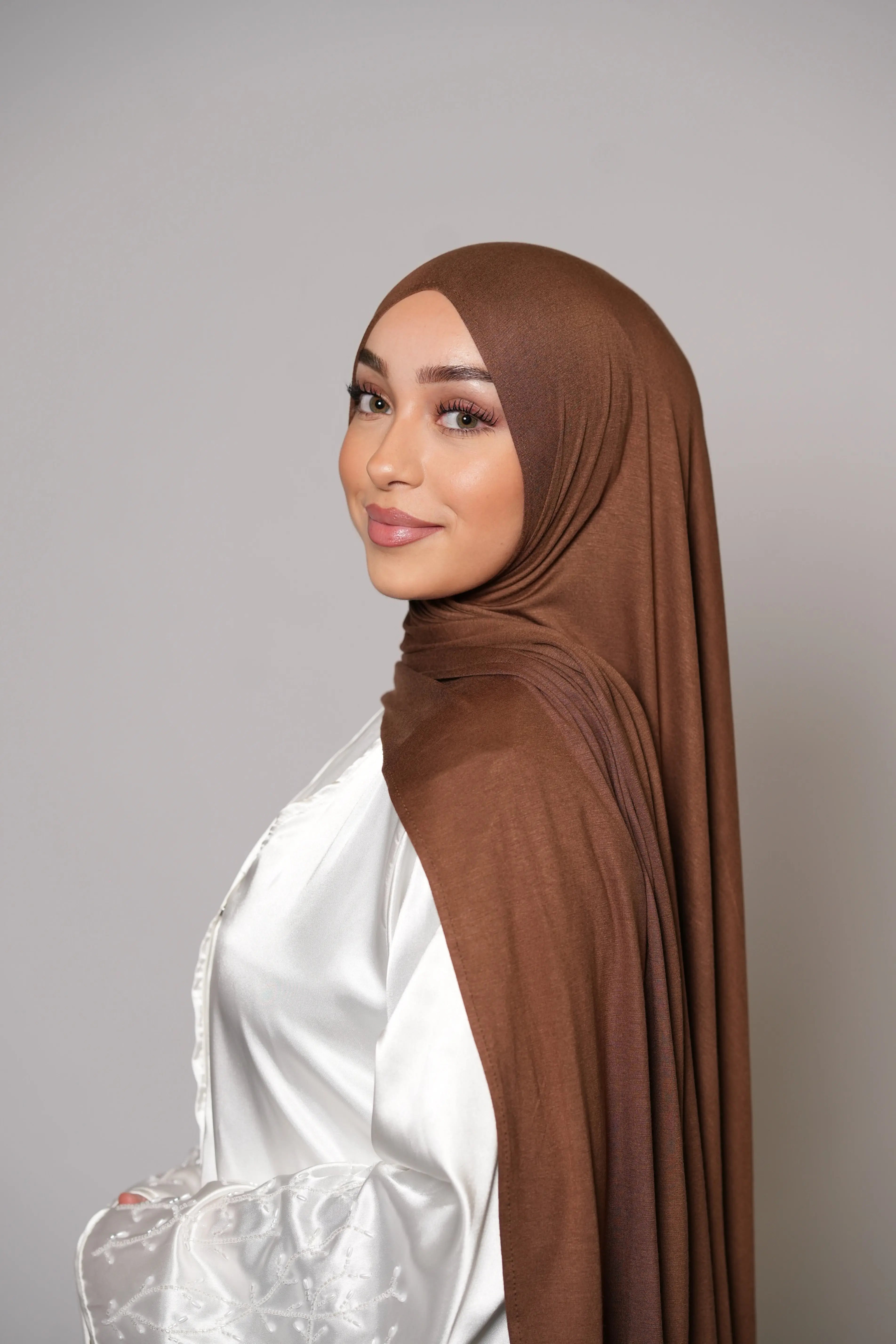 Premium Bamboo Jersey - rusty brown Losyana.Shop