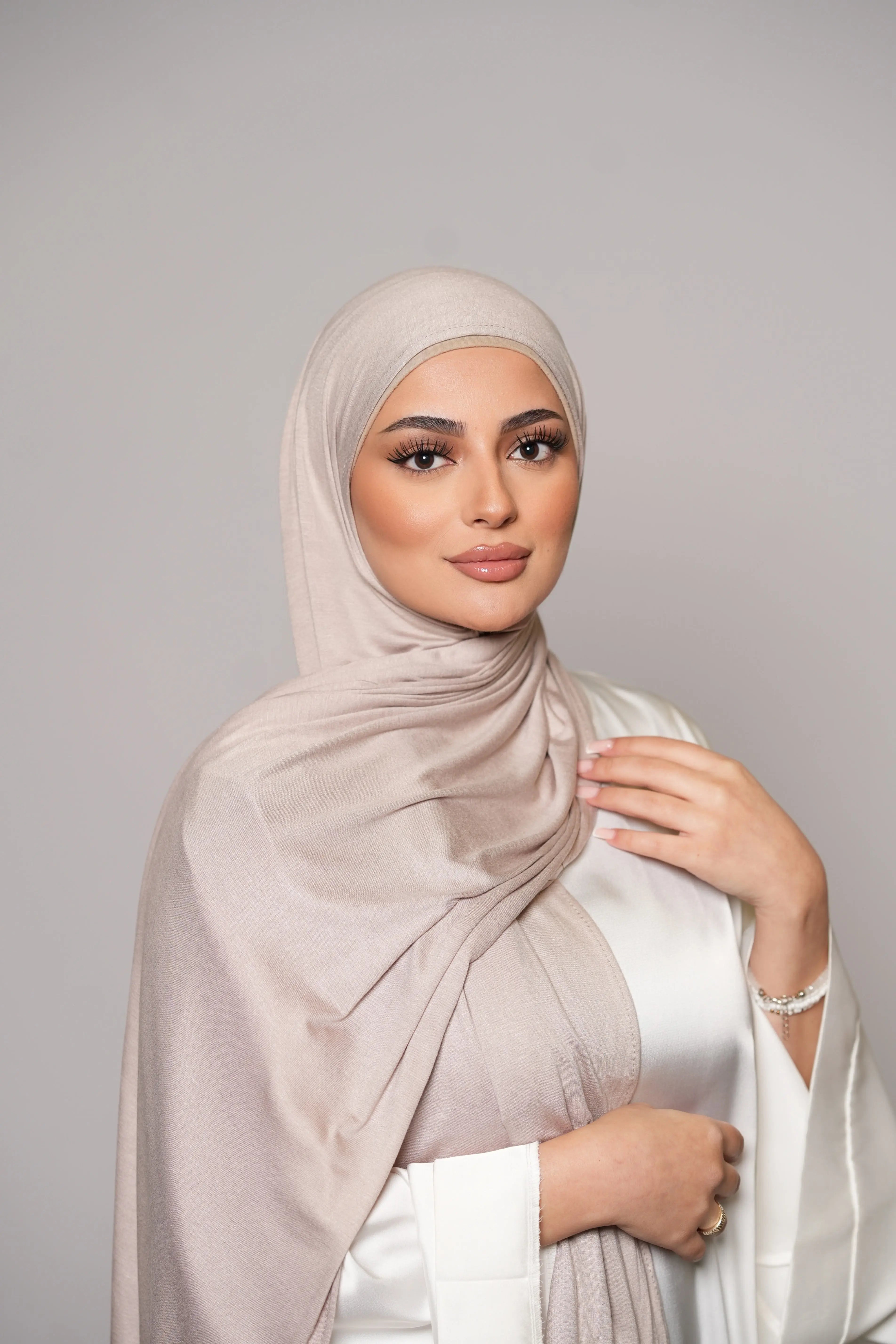 Premium Bamboo Jersey - mink Losyana.Shop