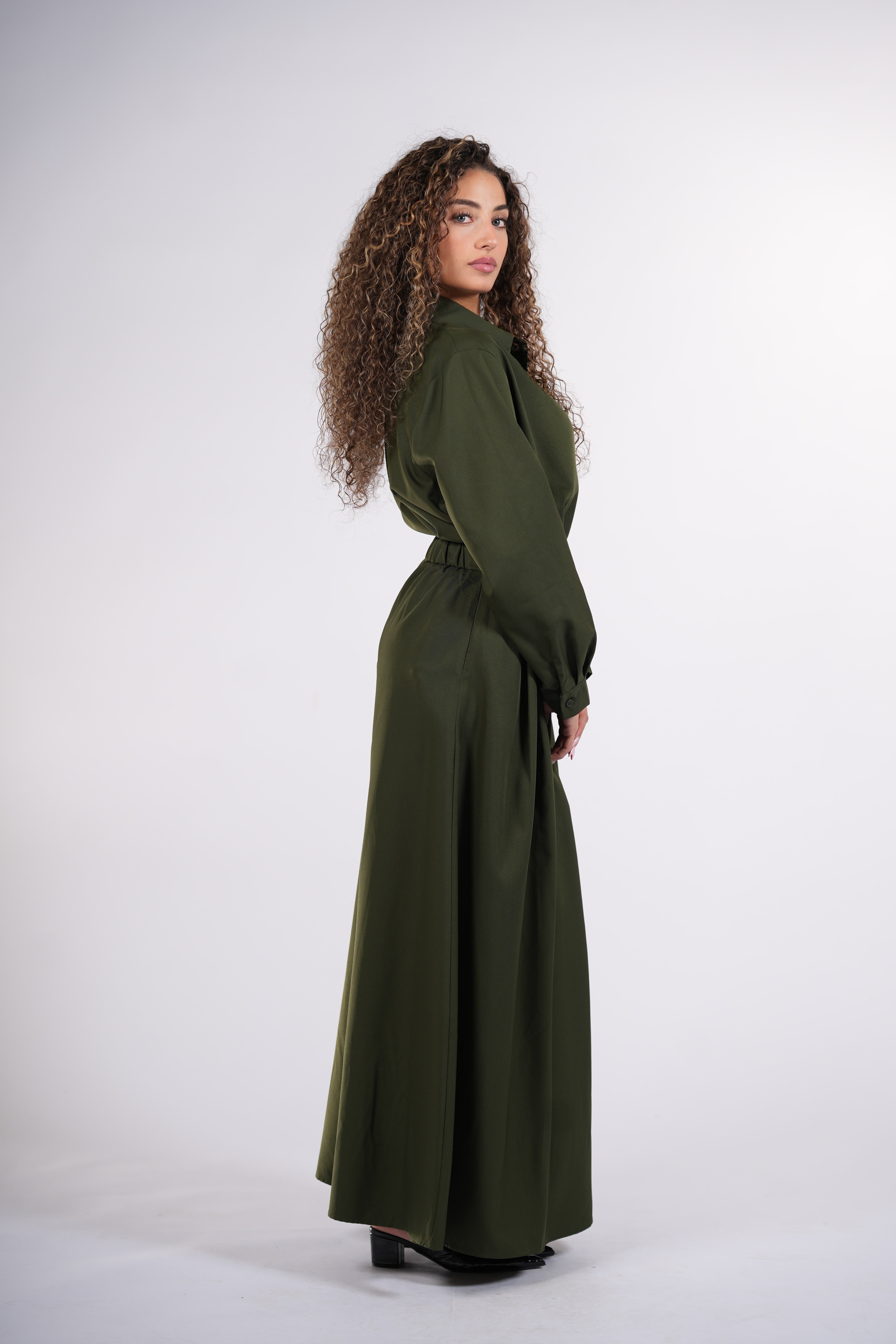 timeless skirt - khaki green