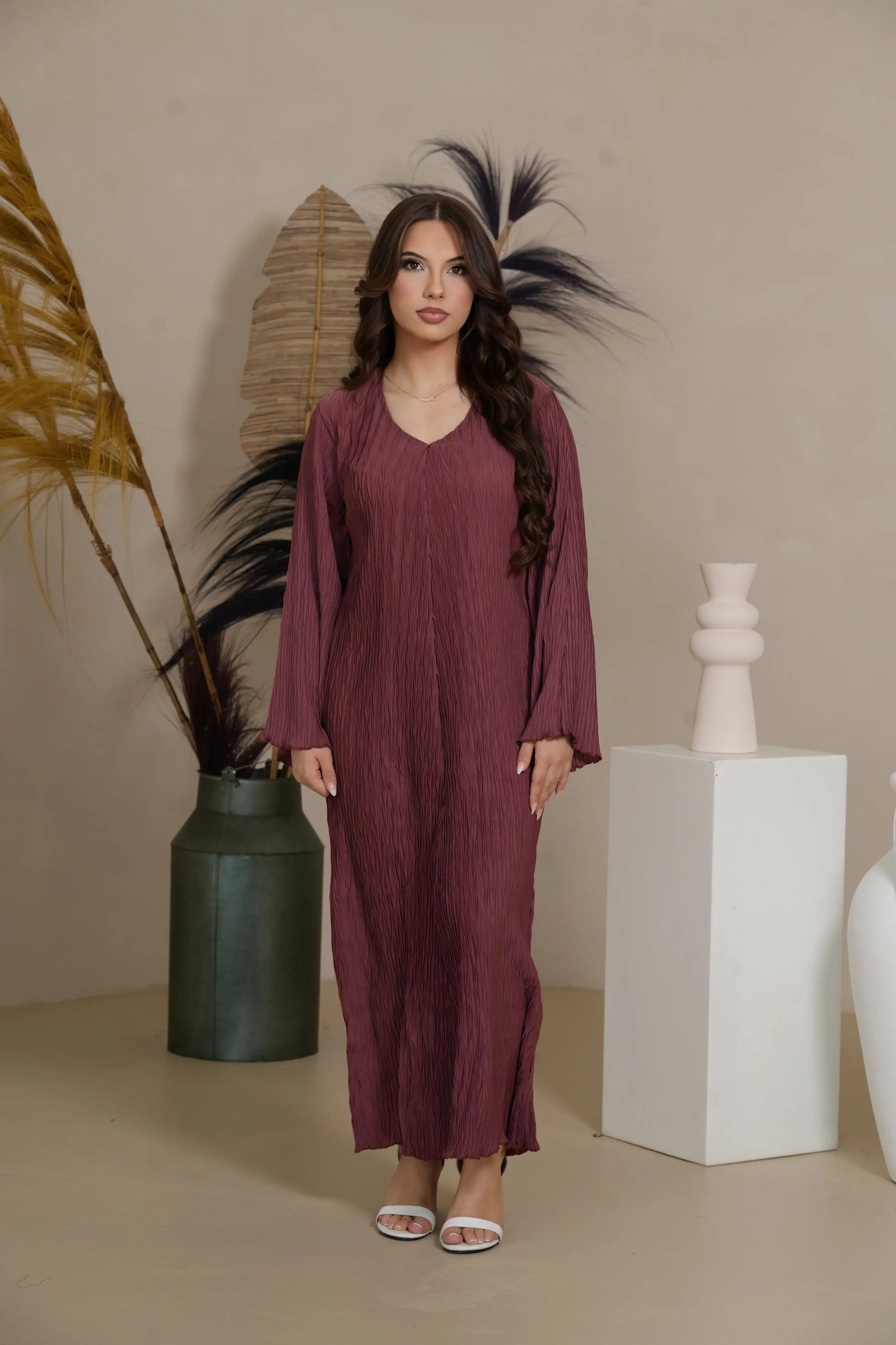 Summer Dress - Berry Losyana.Shop