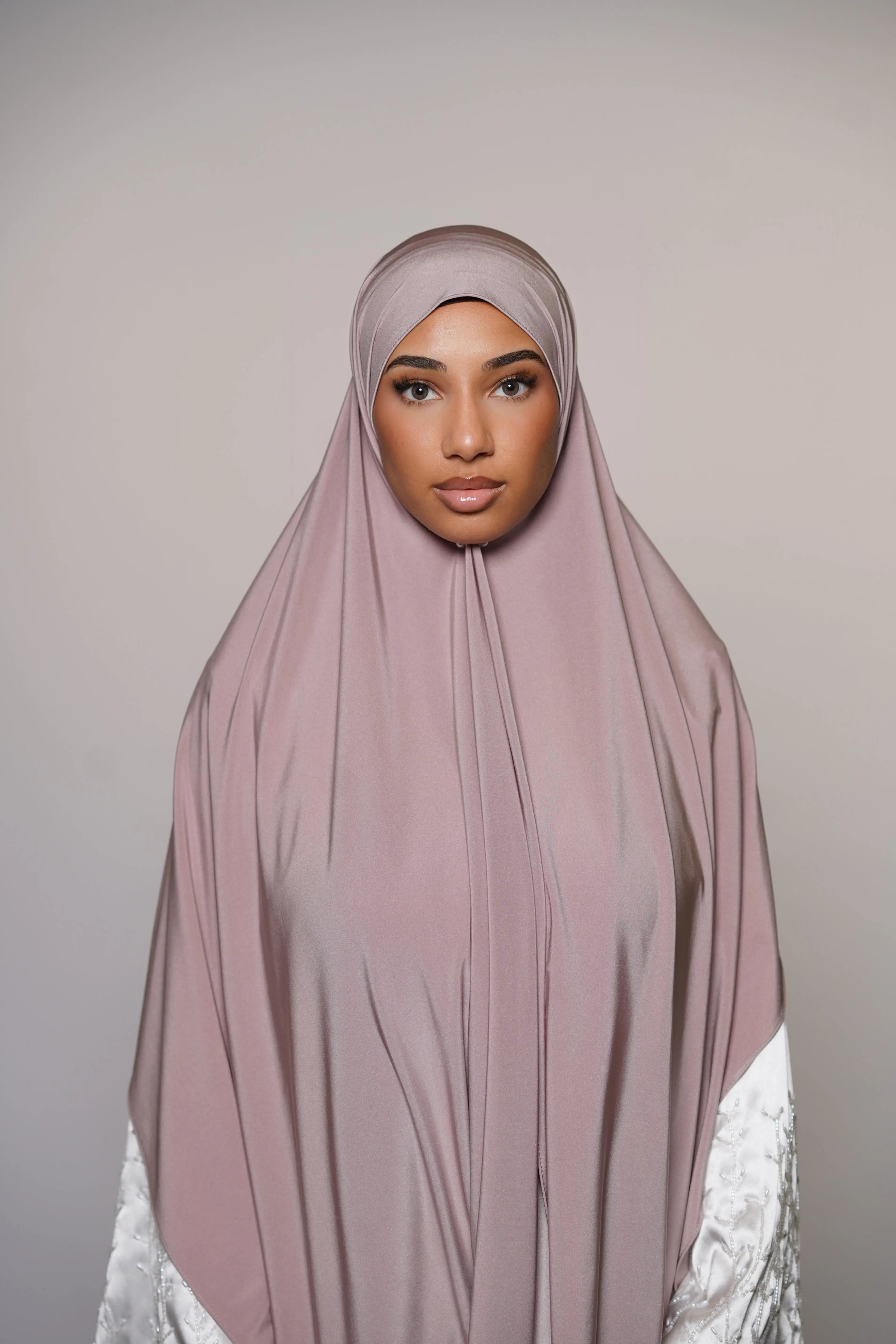 Satin Premium Jersey - almond Losyana.Shop