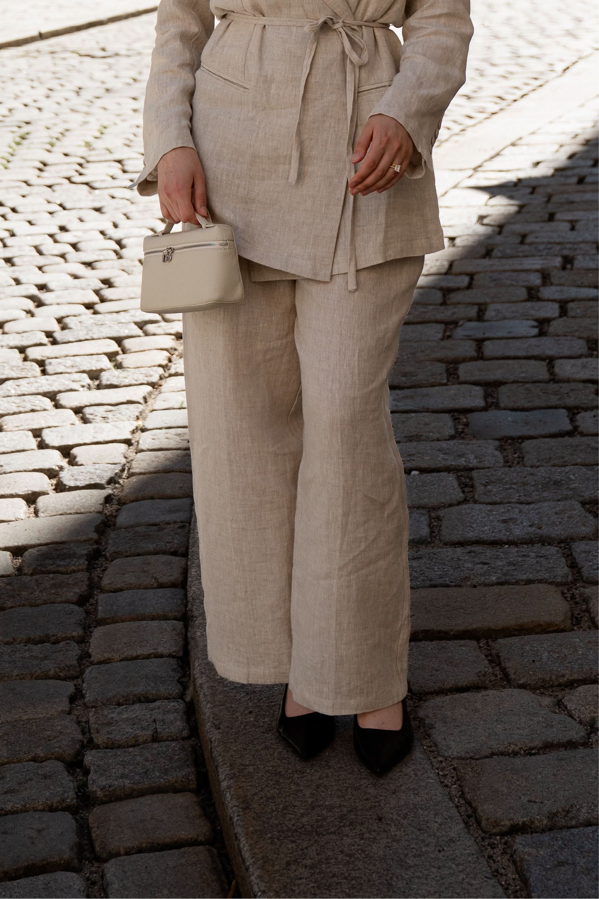 the premium linen pants