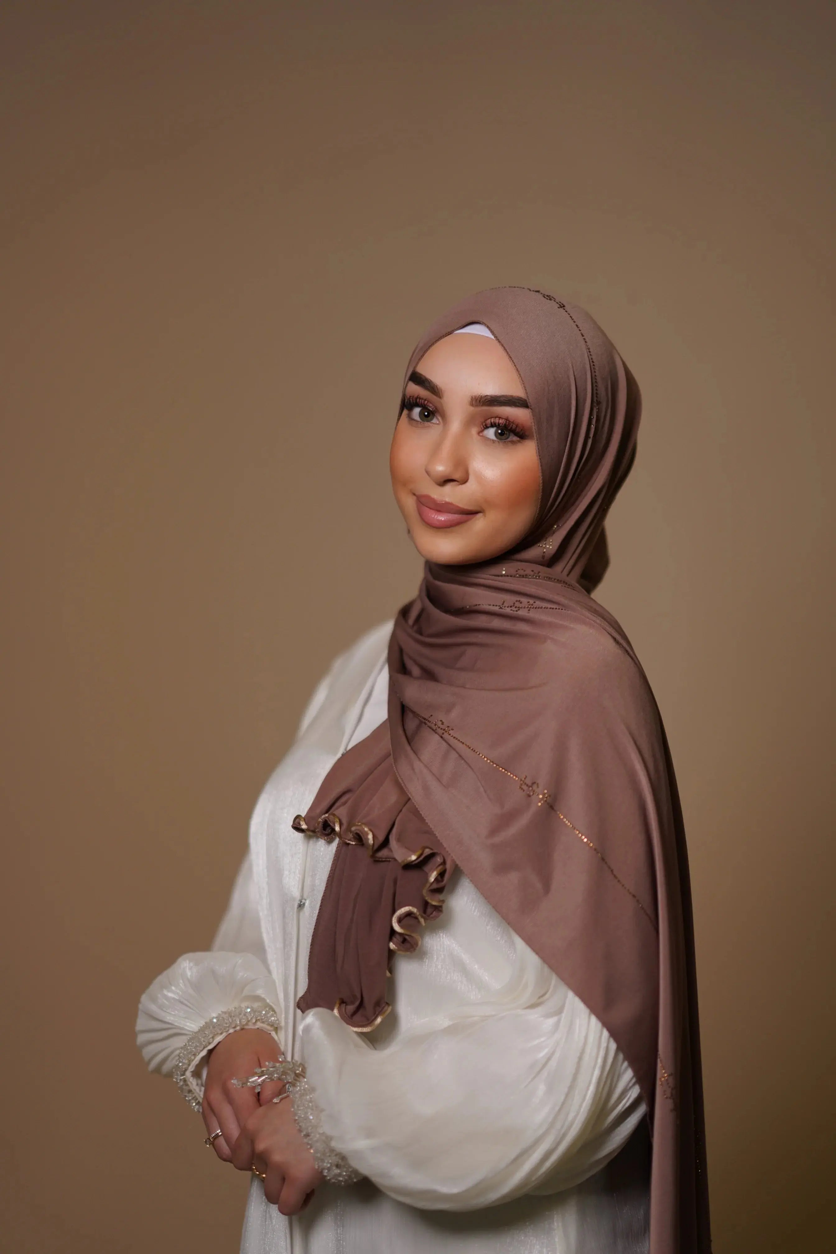 LSY Diamond Premium Jersey - dark brown Losyana