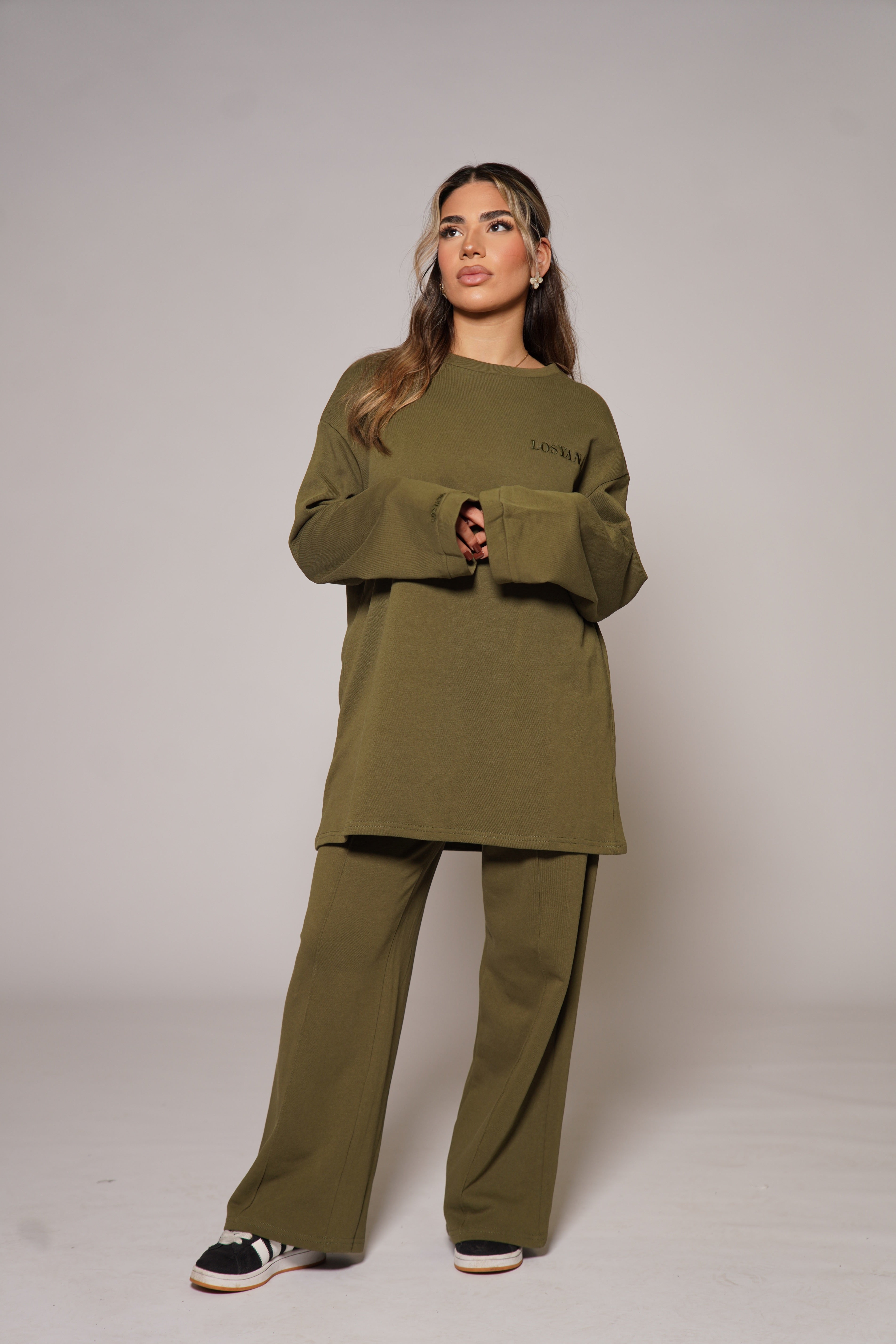 Lounge and Gym set - khaki green
