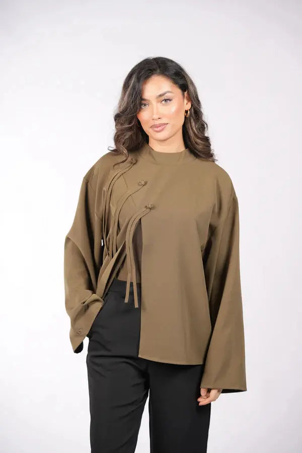 the legacy shirt - olive Losyana.Shop