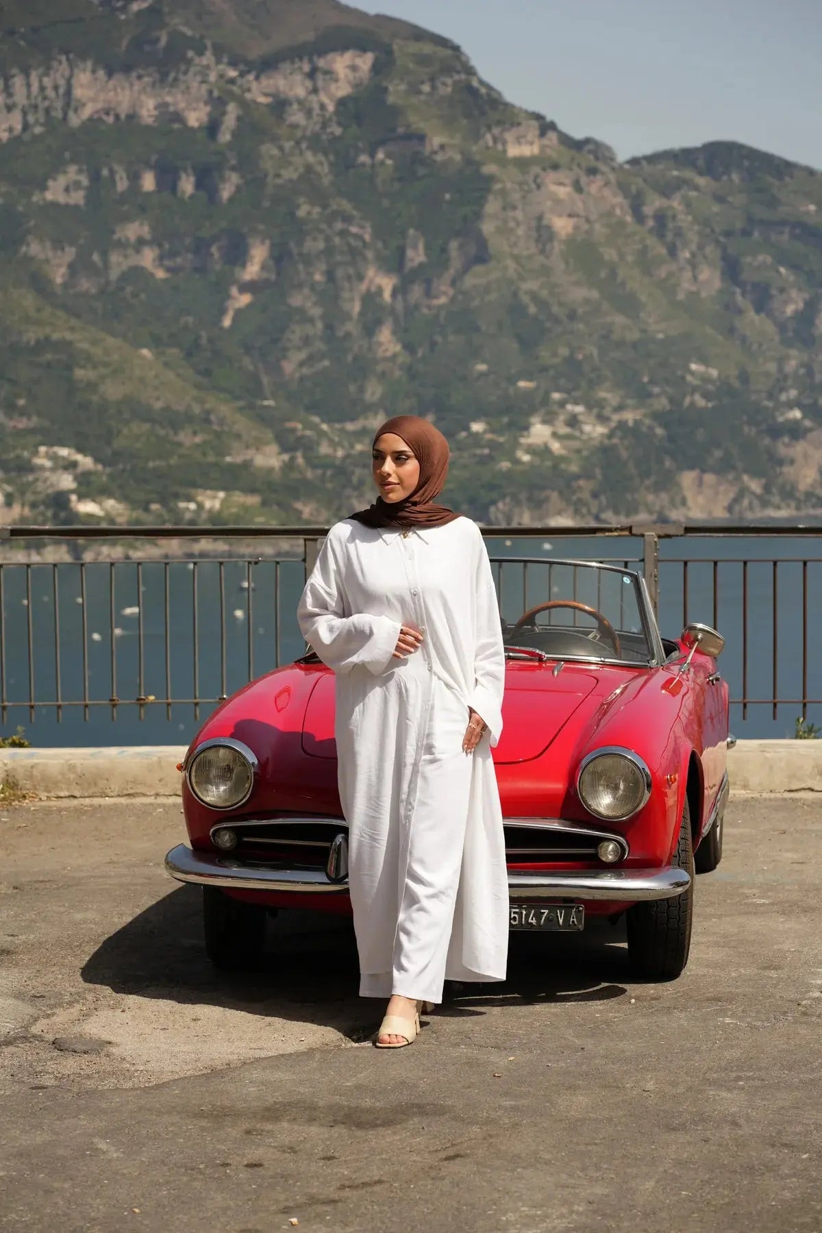 PALMA LINEN SET - WHITE Losyana.nl