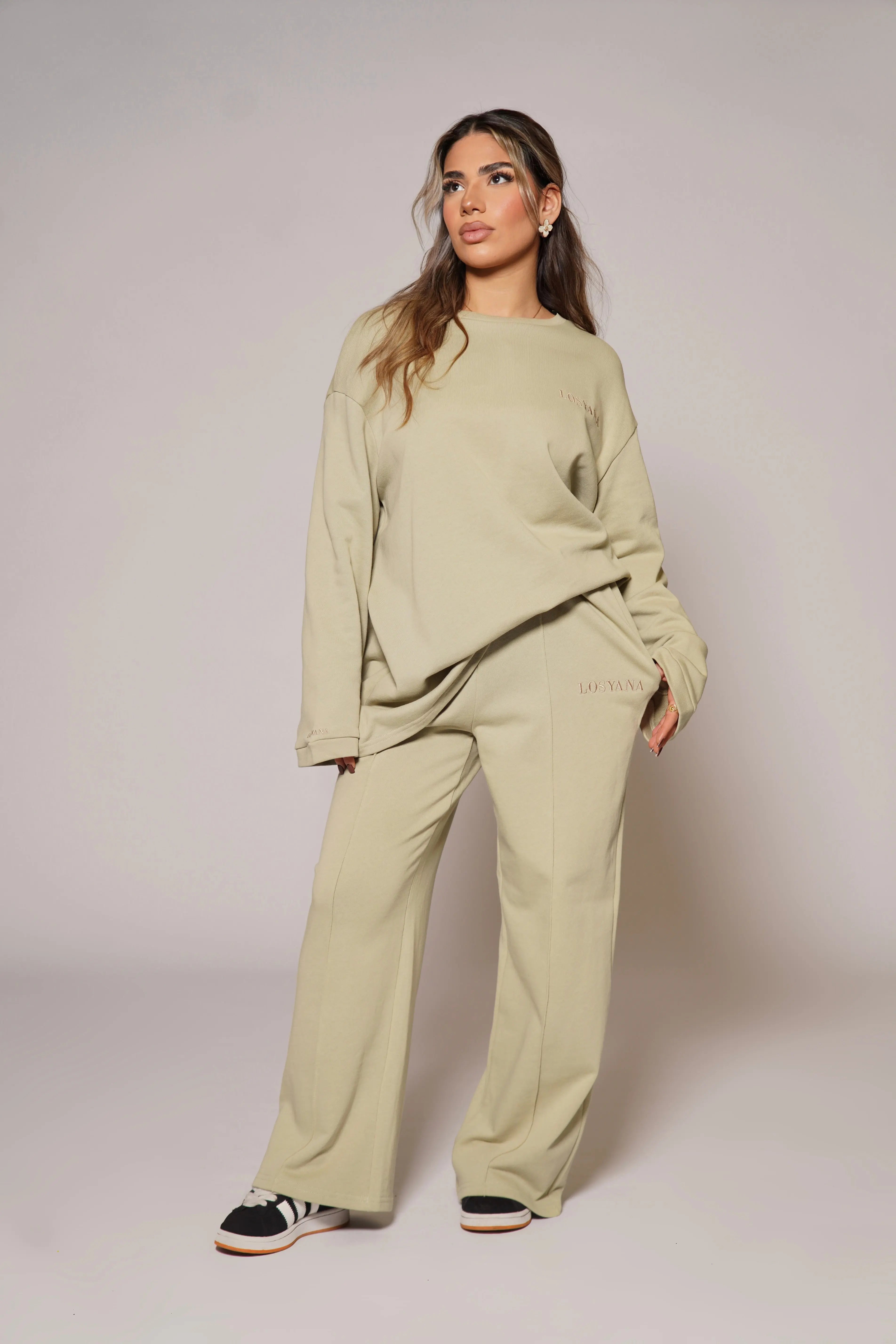 Lounge and Gym set - pistachio Losyana.Shop