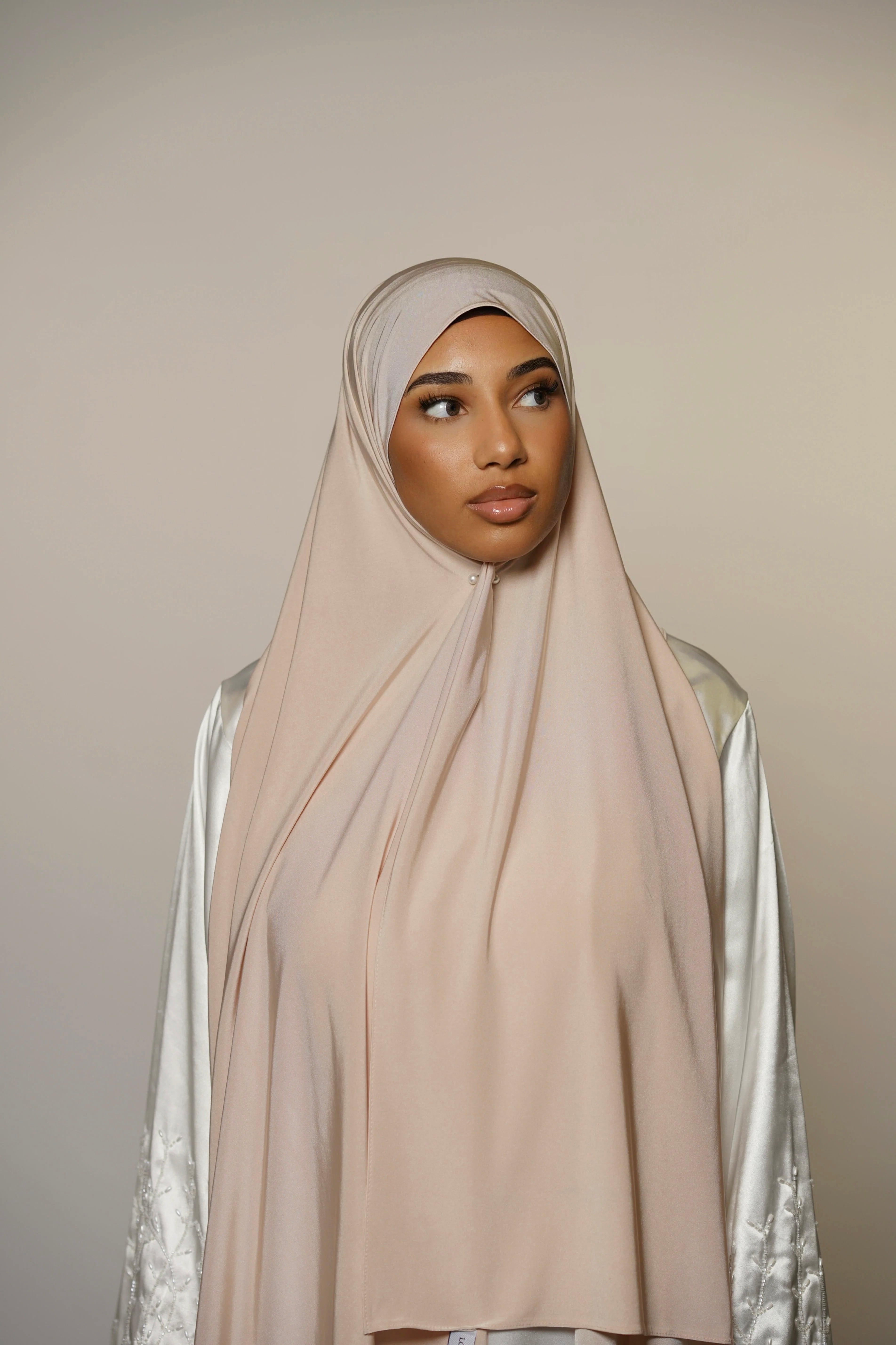Satin Premium Jersey - beige