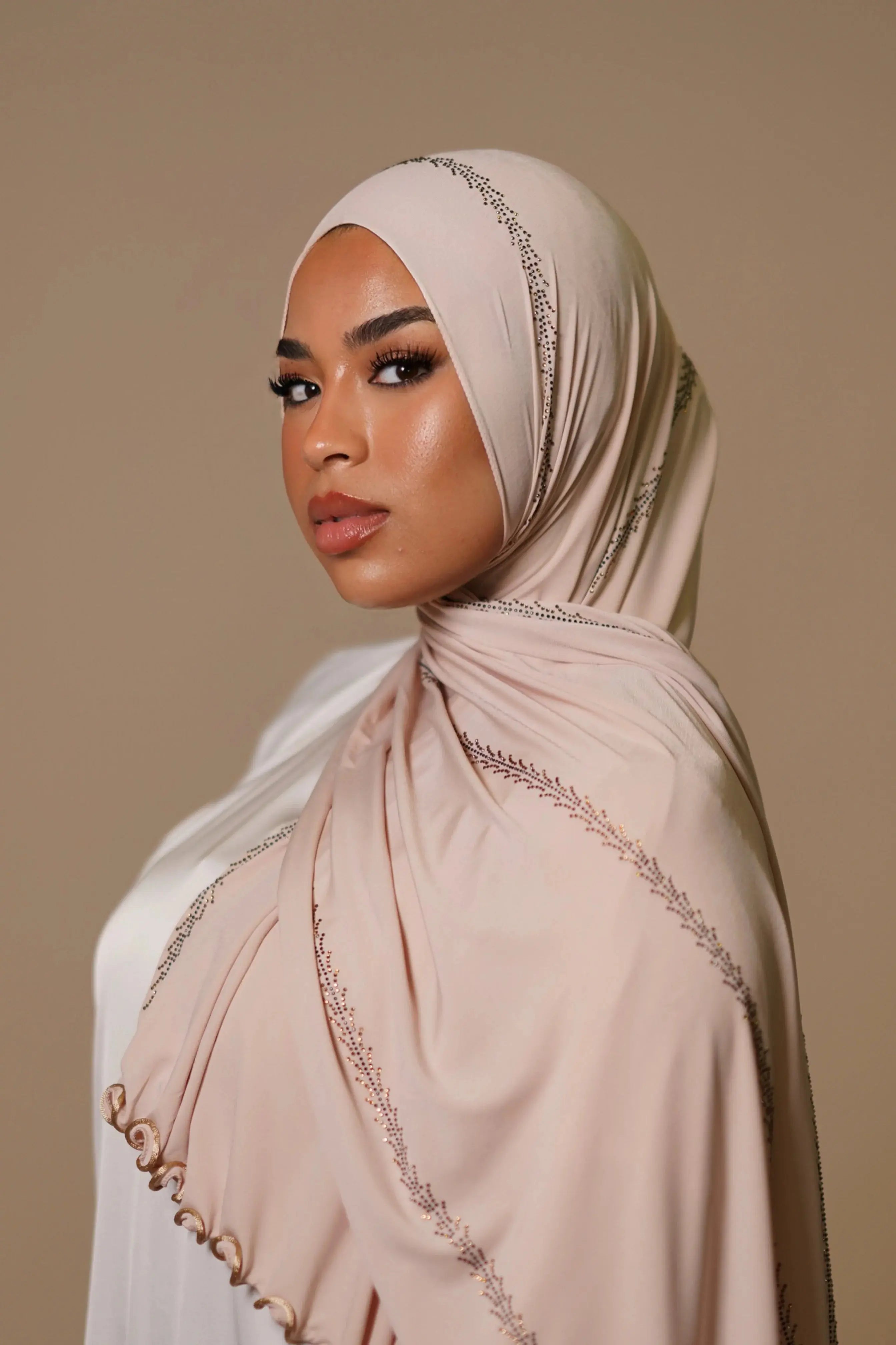 Diamond Premium Jersey 1 - Peach Beige Losyana