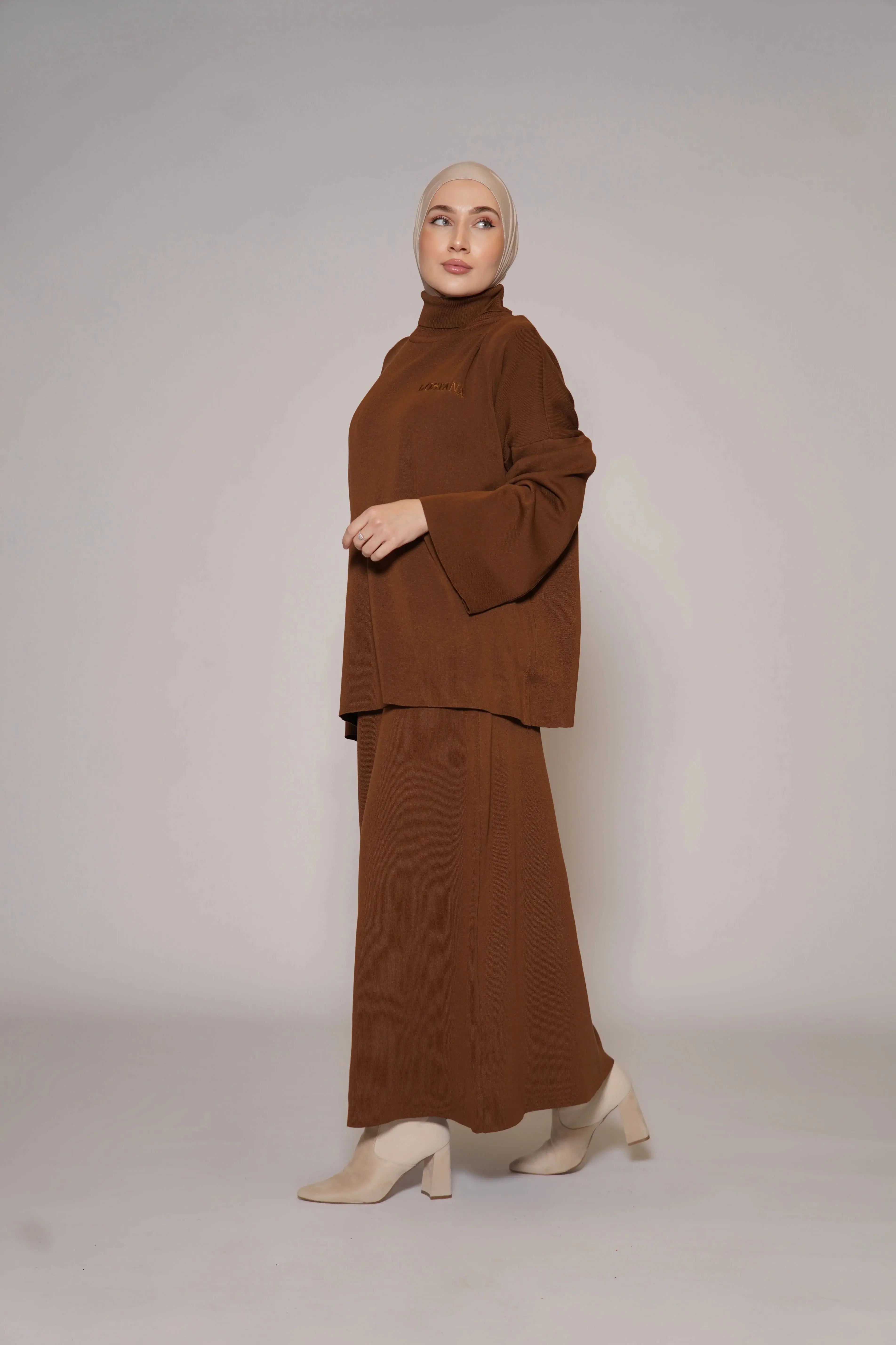 Luxury Cotton Set - coffee Losyana