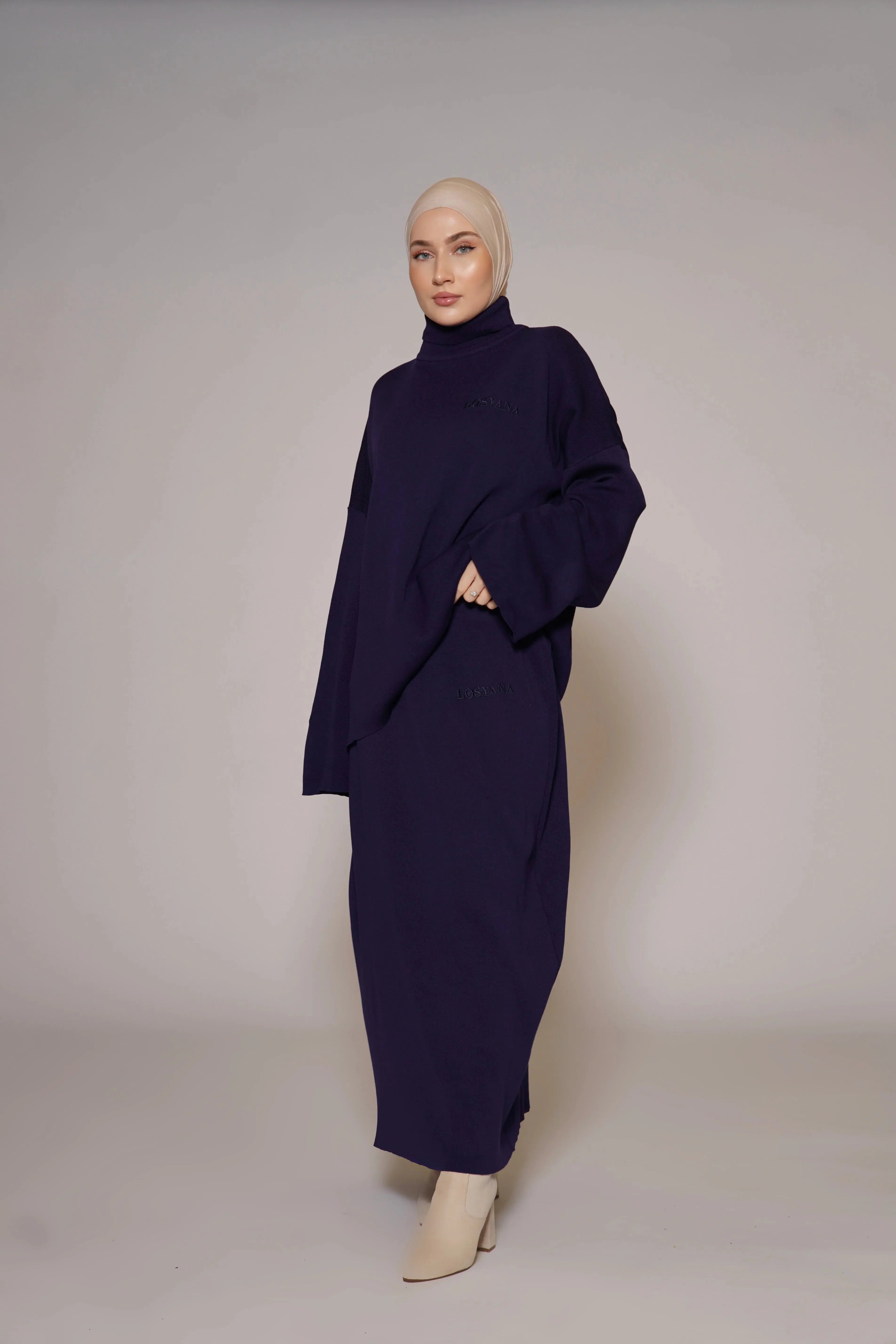 Luxury Cotton Set - Dark Blue Losyana