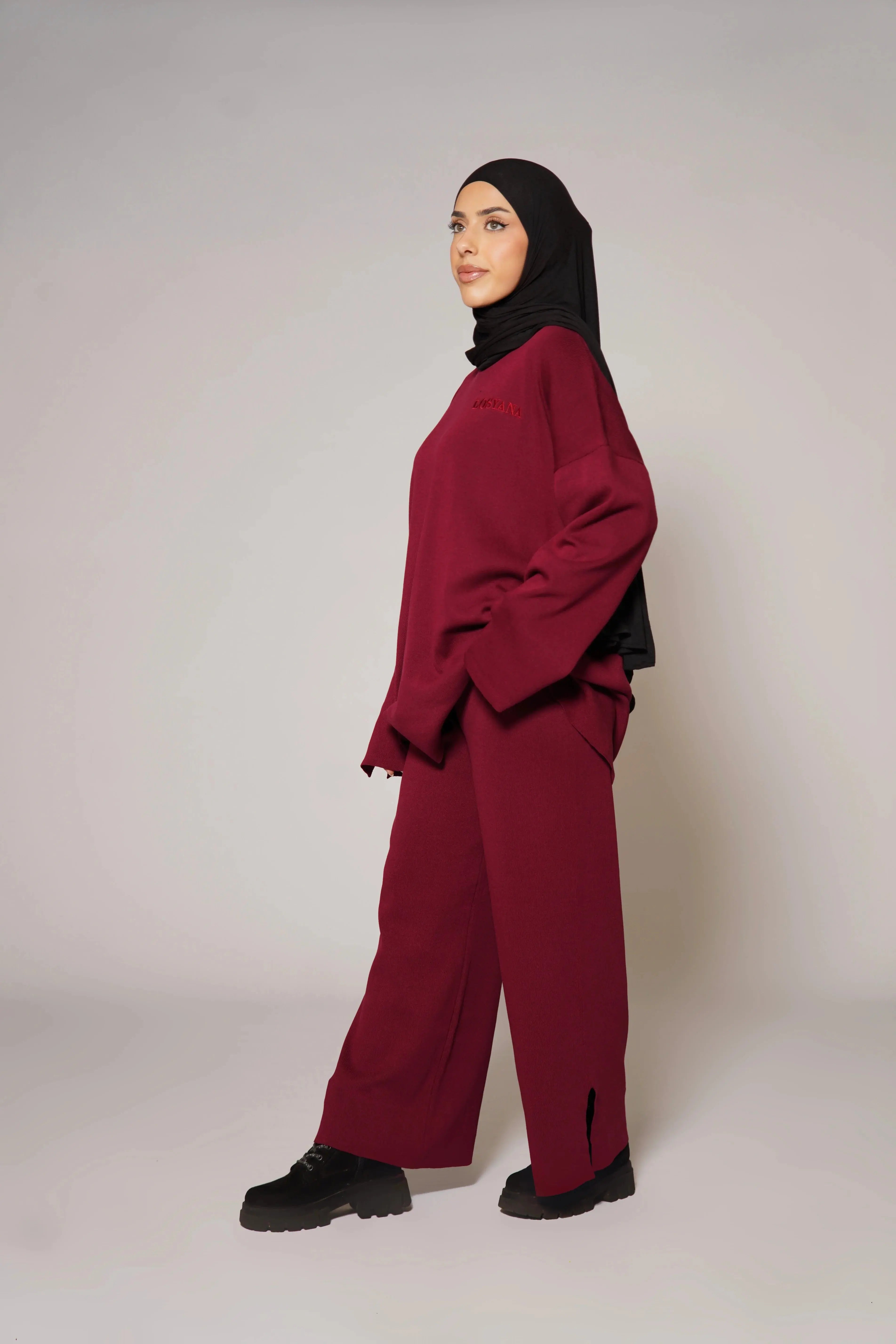 Signature Cotton Set - Bordeaux Losyana