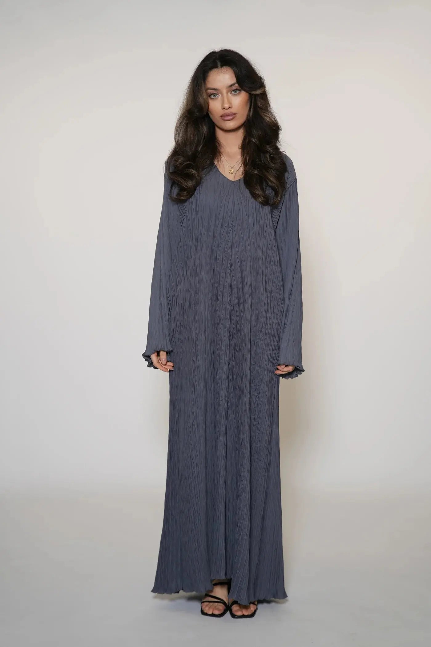 Summer dress - dark grey Losyana.Shop