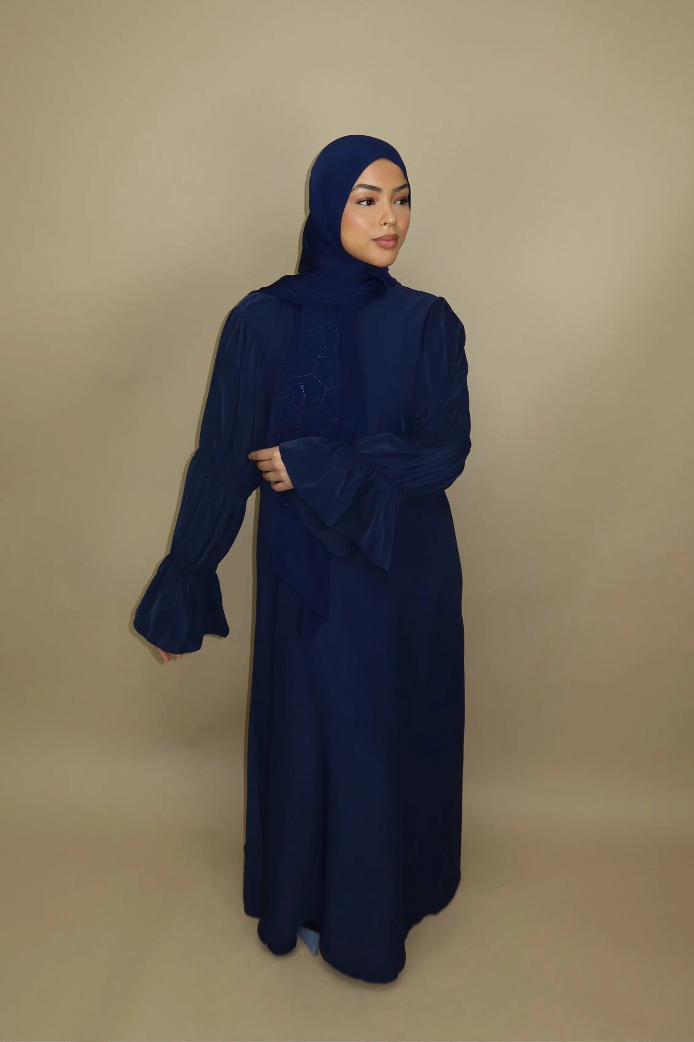 Daily Medina Abaya - Royal Blue Losyana.Shop
