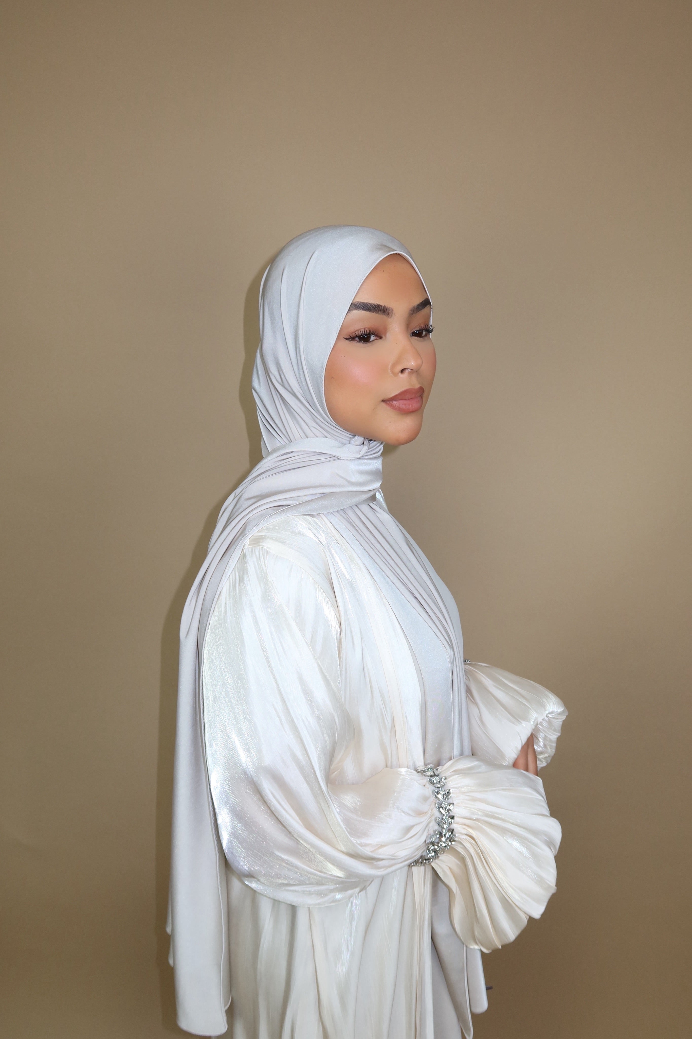 Emirate abaya - Vanilla