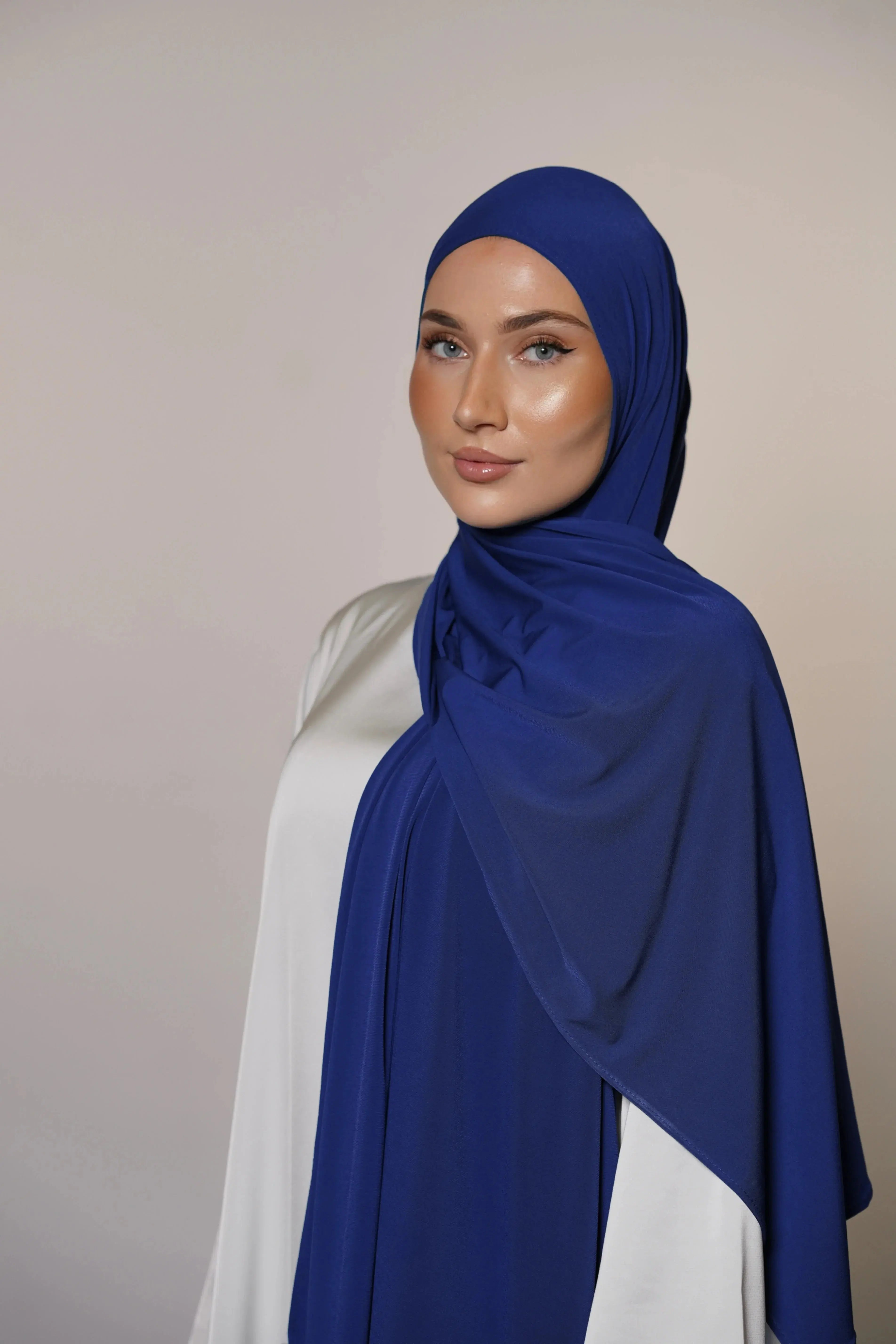 Satin Premium Jersey - Royal Blue Losyana.Shop