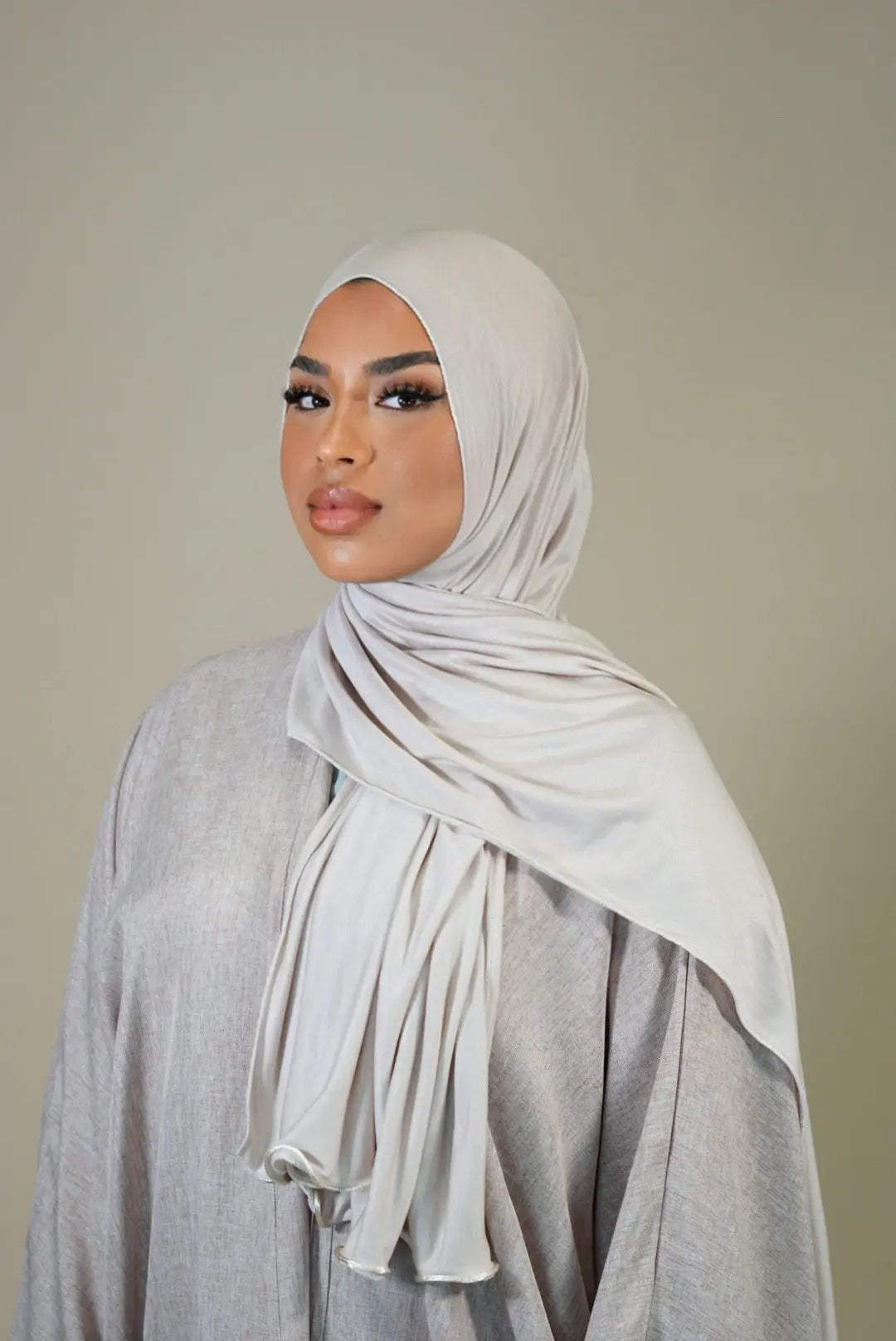 Jersey Line - ashy beige Losyana.Shop