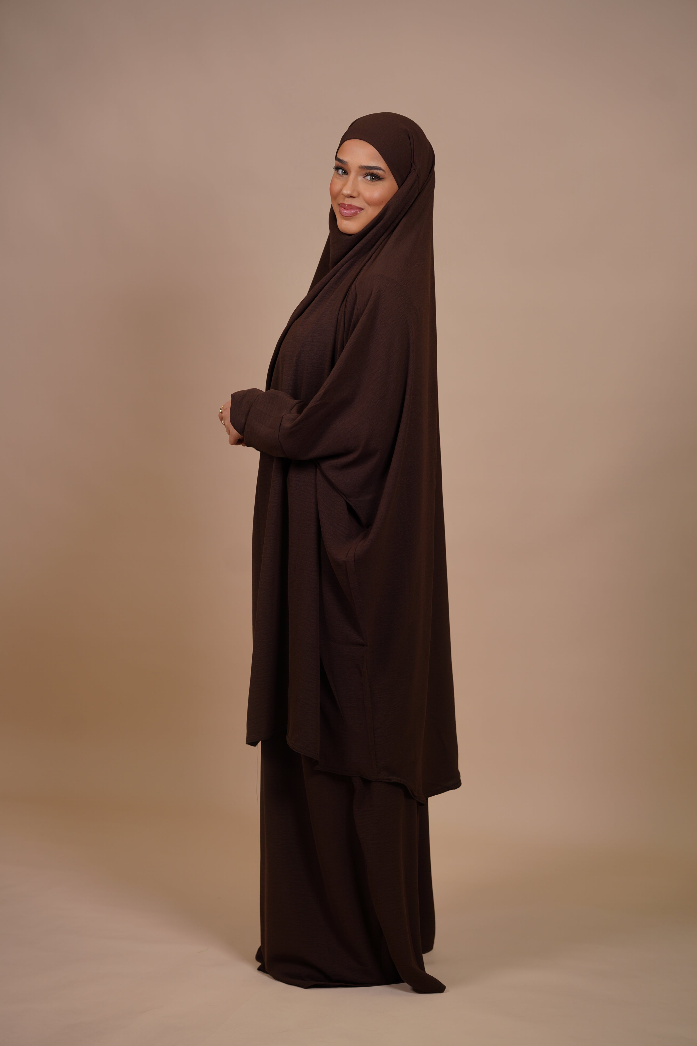 Jazz Jilbab - brown sugar