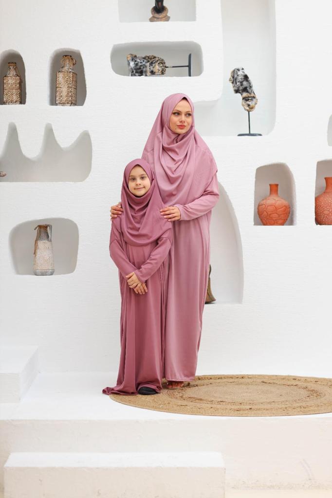 Gebedskleding Medina Silk - Rose