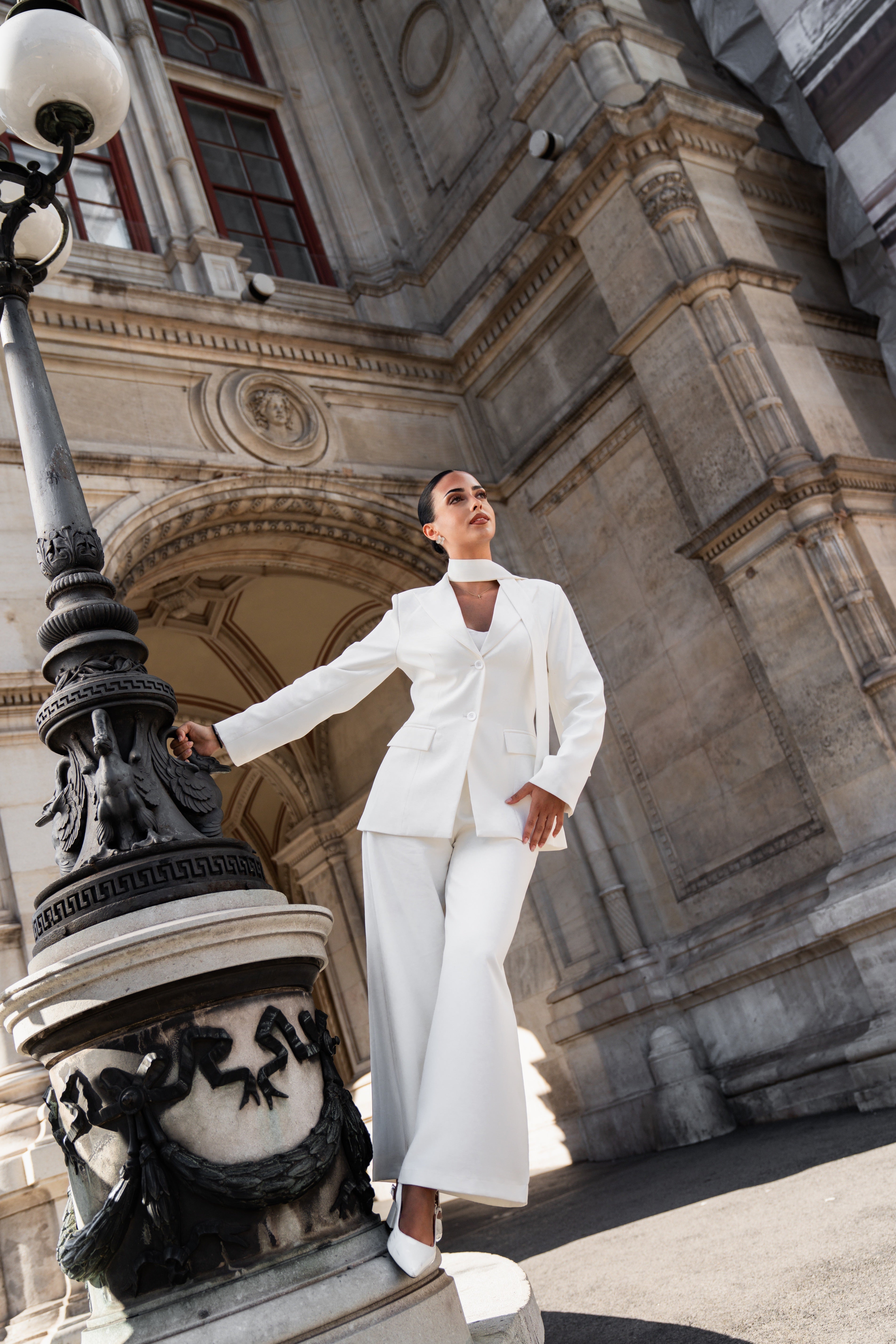 the palais pants - white