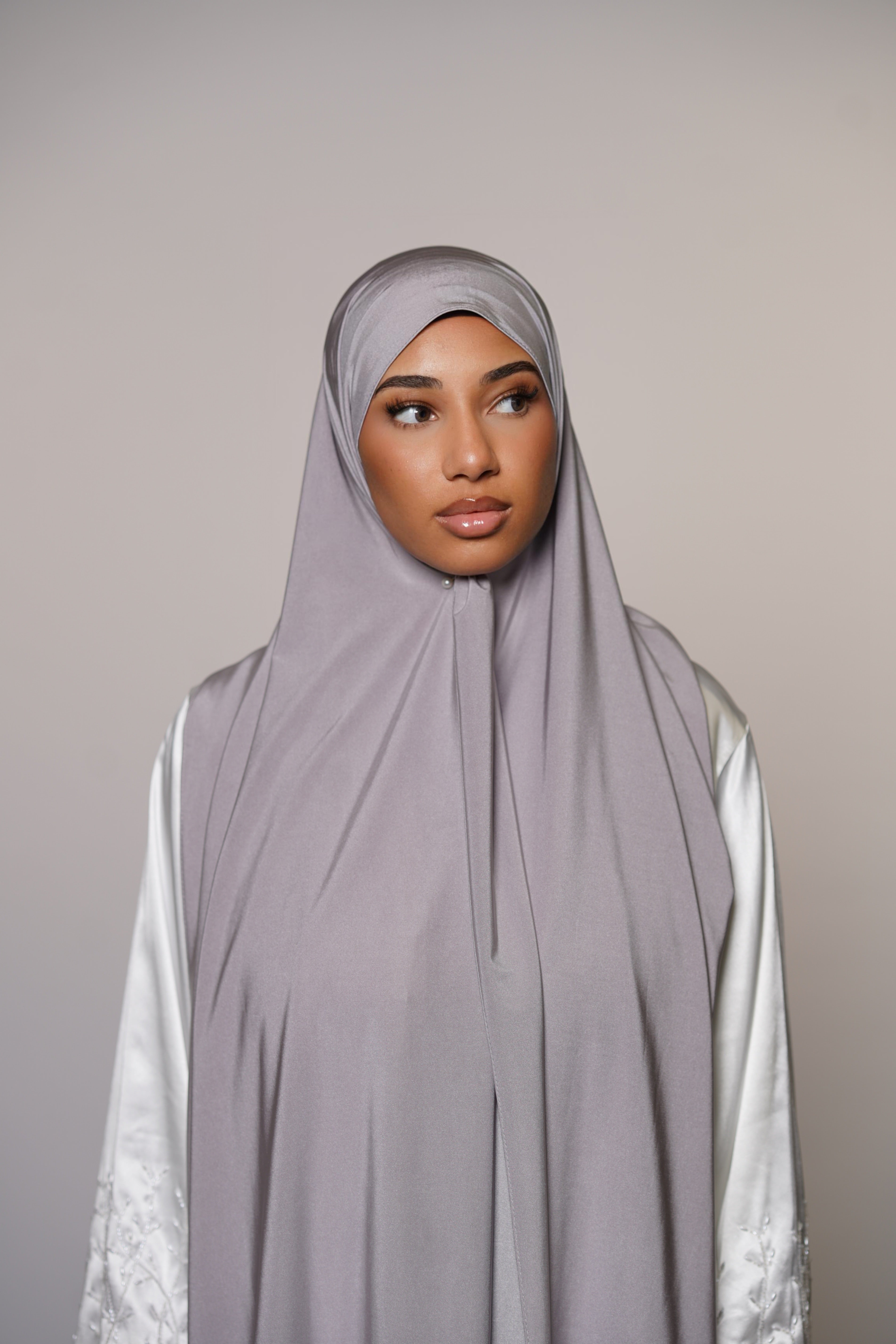 Satin Premium Jersey - steel