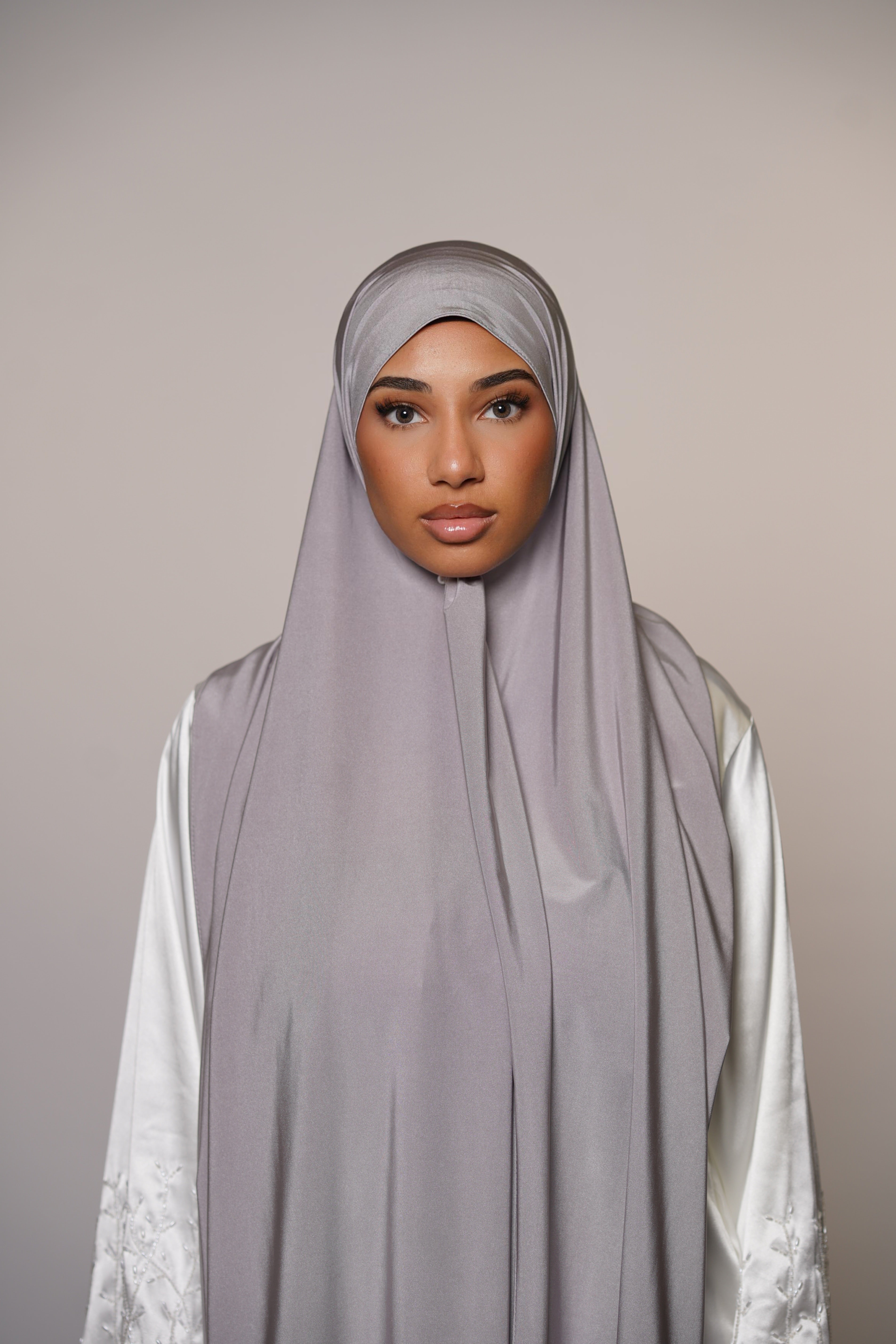 Satin Premium Jersey - steel