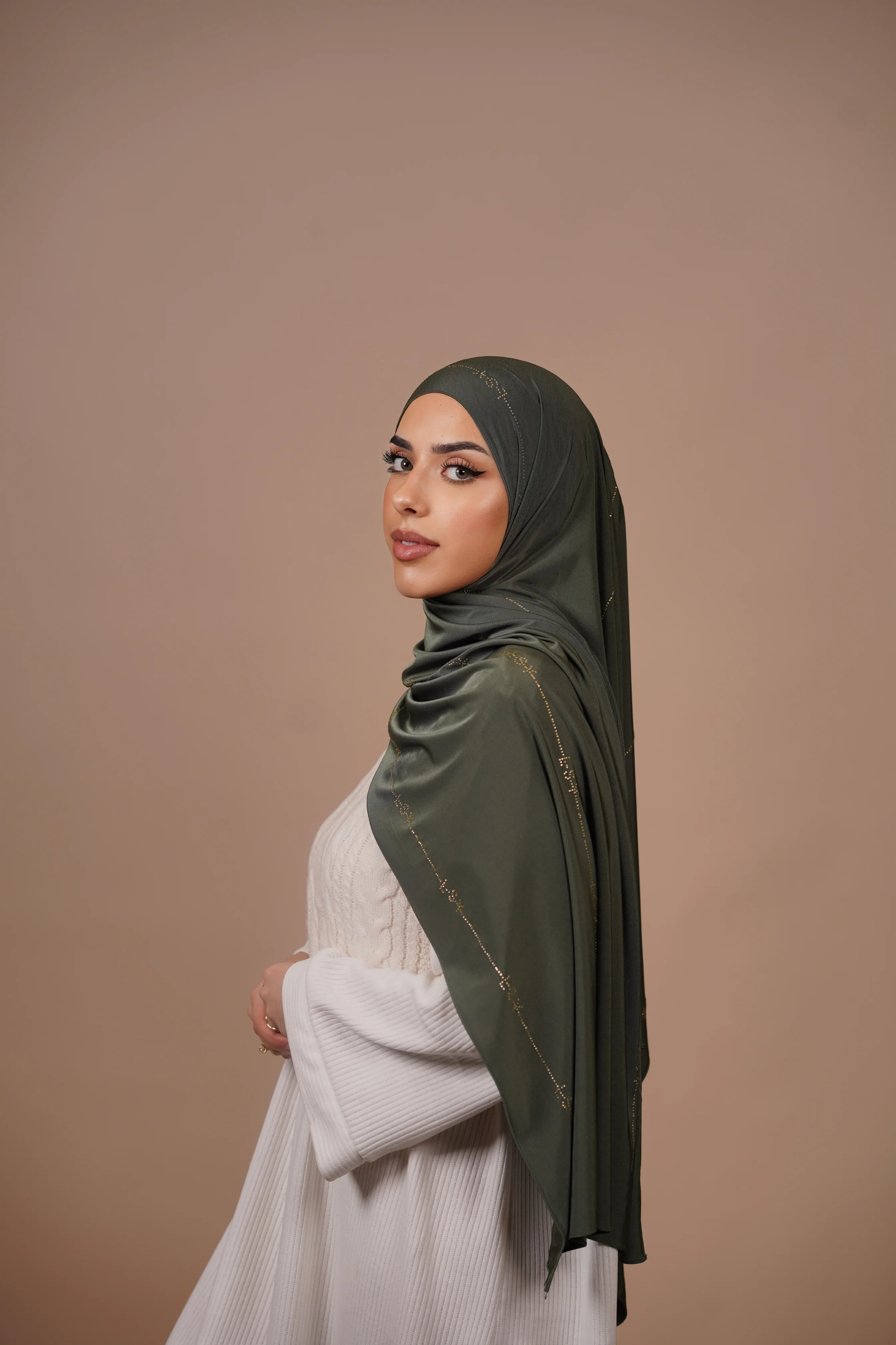 LSY Satin Premium Jersey - khaki green