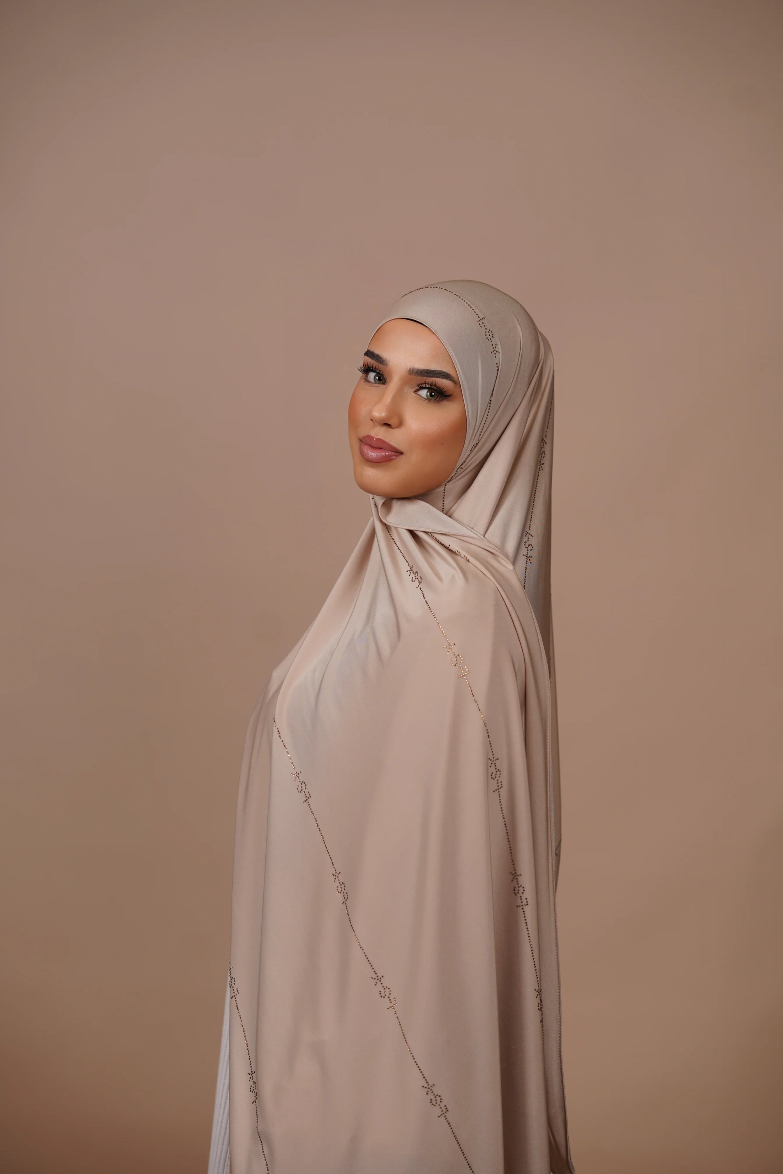 LSY Satin Premium Jersey - Light beige
