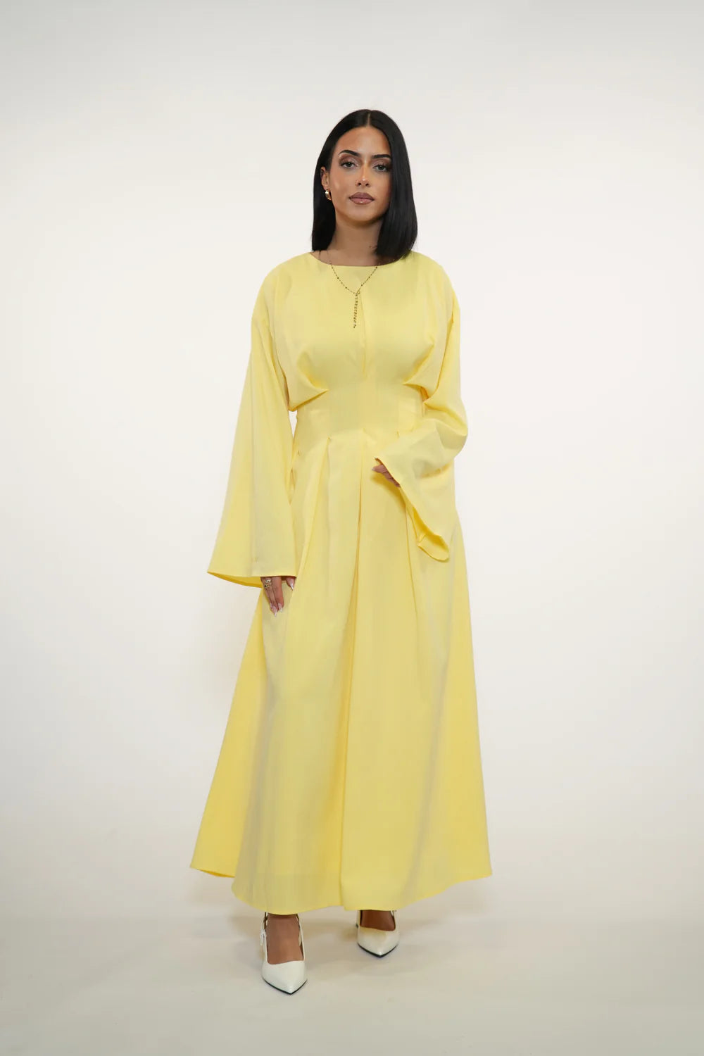 LA BALLEZA CORSET DRESS - LEMON