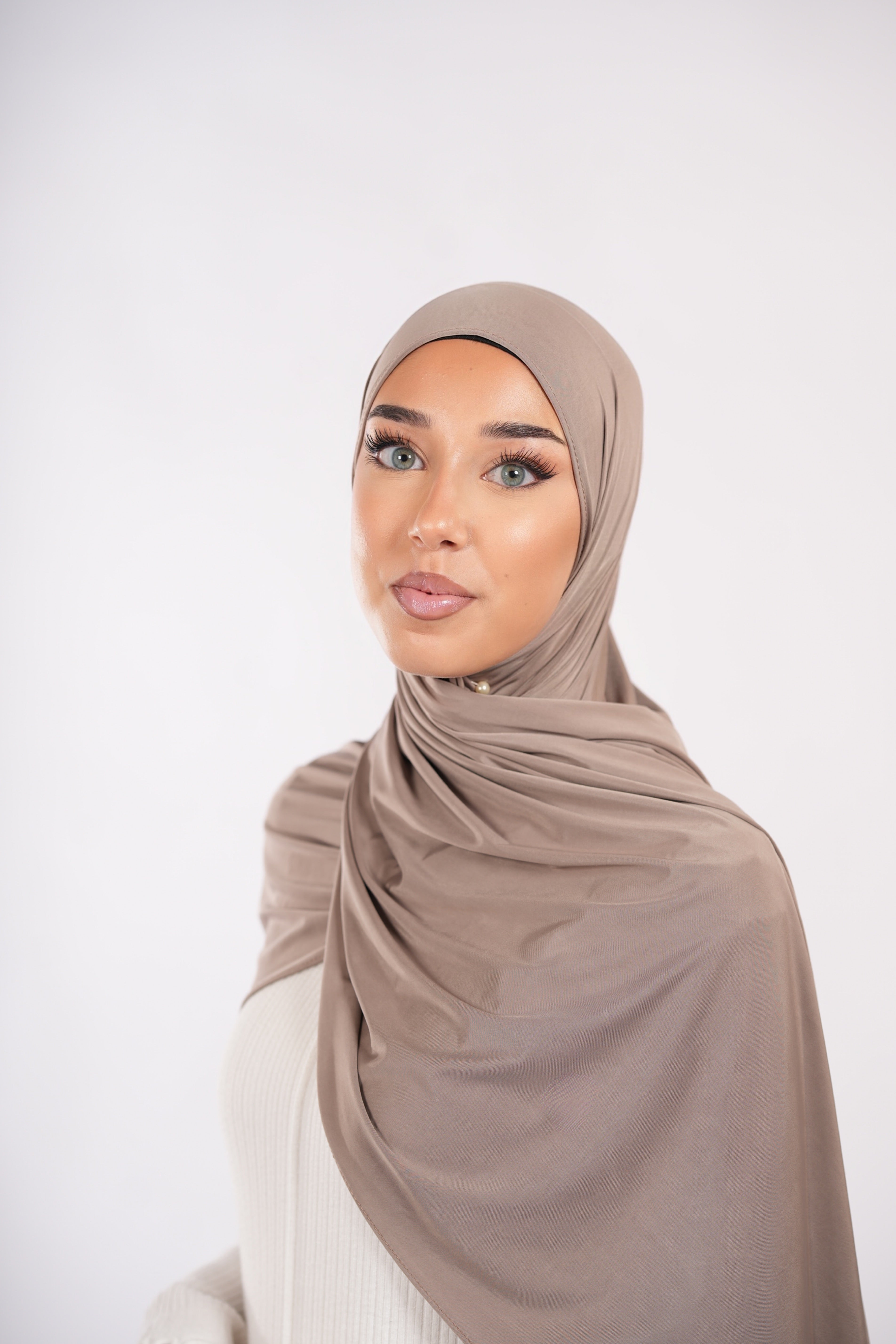 Liquid Jersey - Dark beige