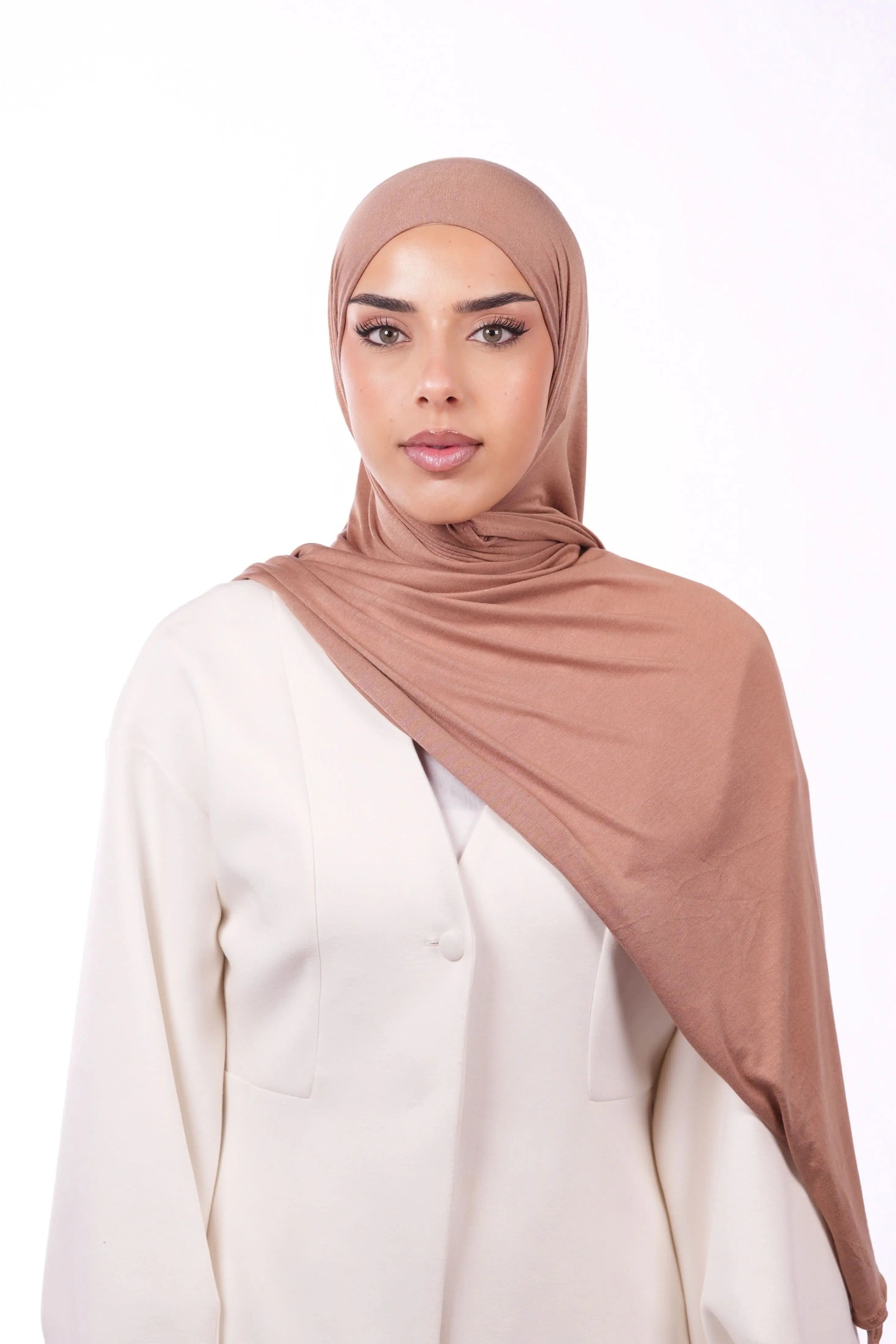 Bamboo jersey - terracota - Losyana.Shop