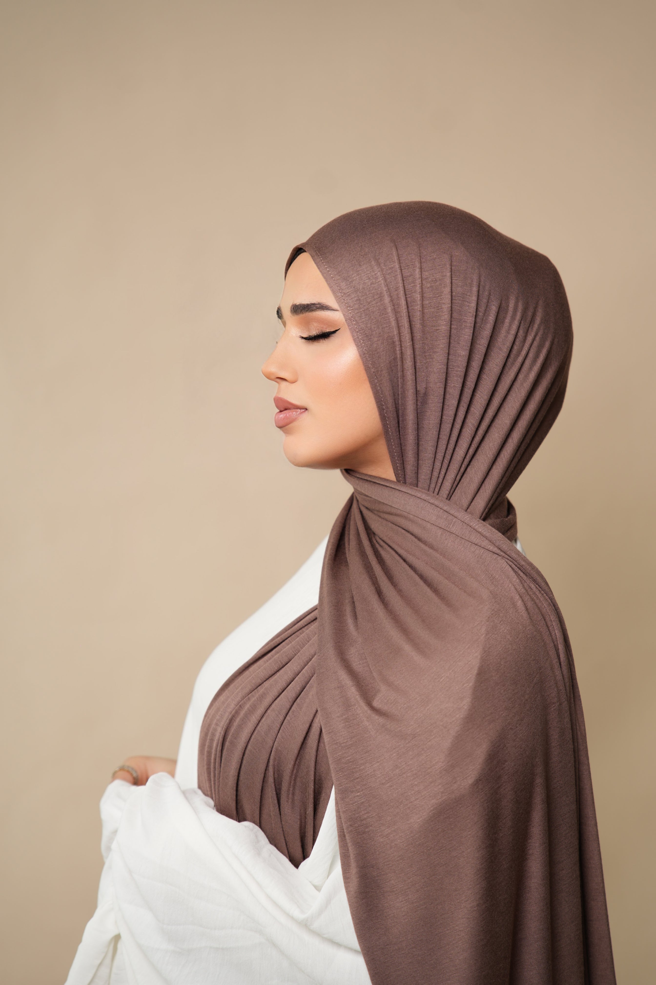 Bamboo Jersey - mocca brown